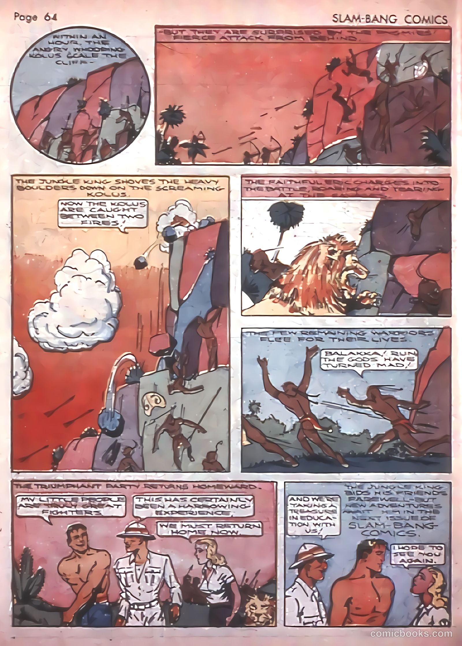Slam-Bang Comics #4 (1940) — page 66 of 68
