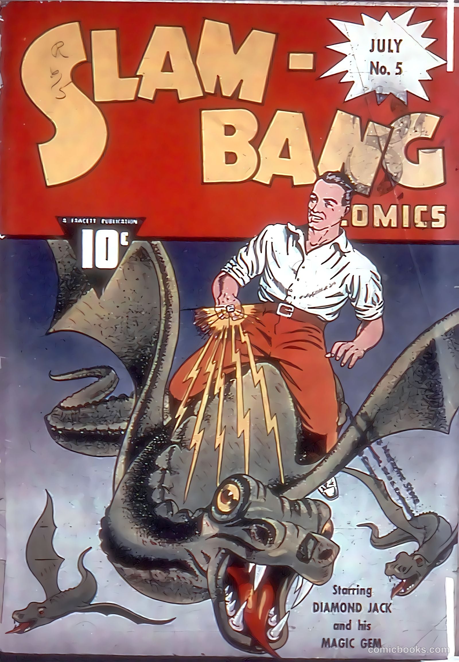 Slam-Bang Comics #5 (1940) — page 2 of 69