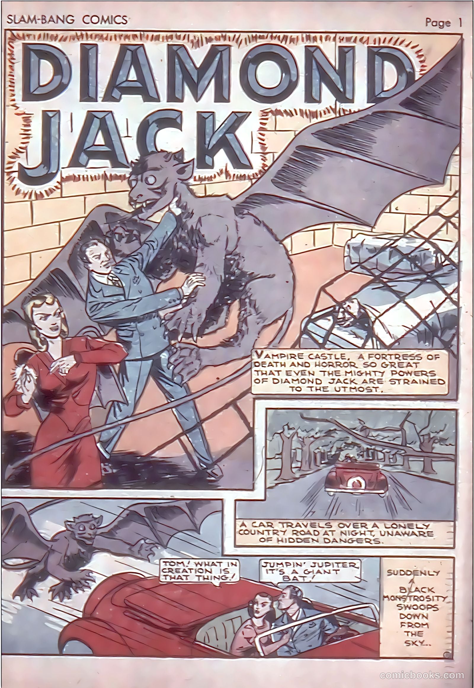 Slam-Bang Comics #5 (1940) — page 4 of 69
