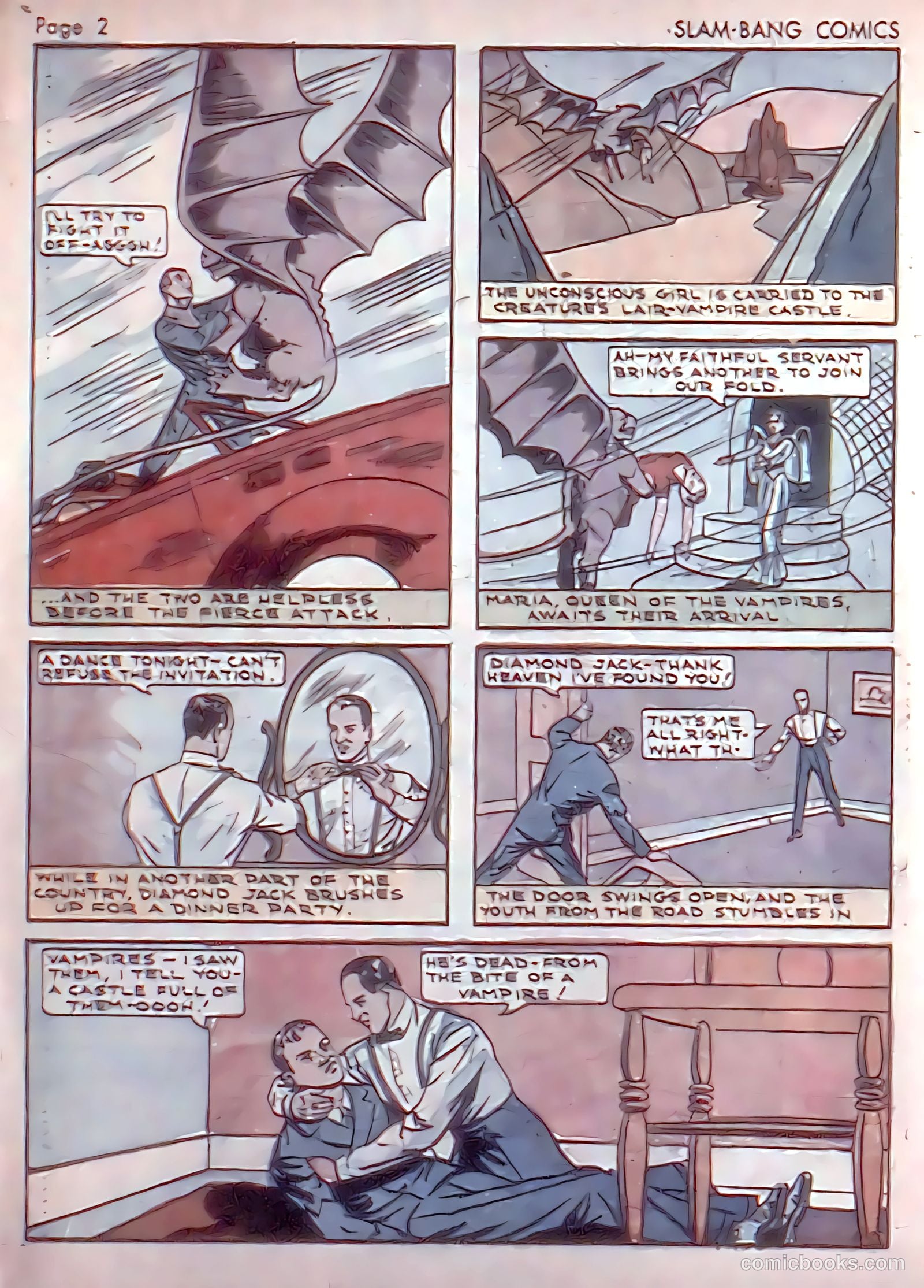 Slam-Bang Comics #5 (1940) — page 5 of 69