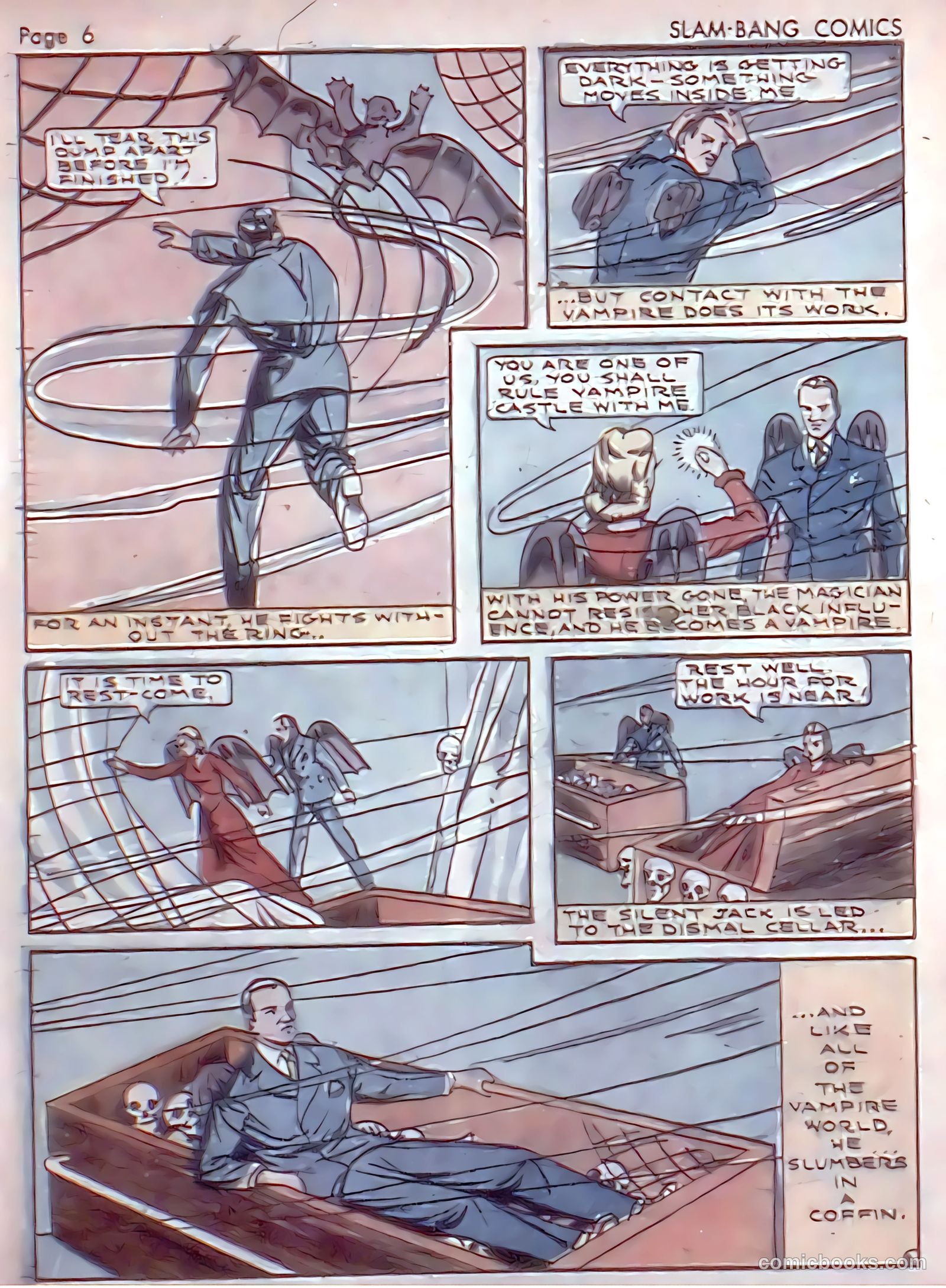 Slam-Bang Comics #5 (1940) — page 9 of 69