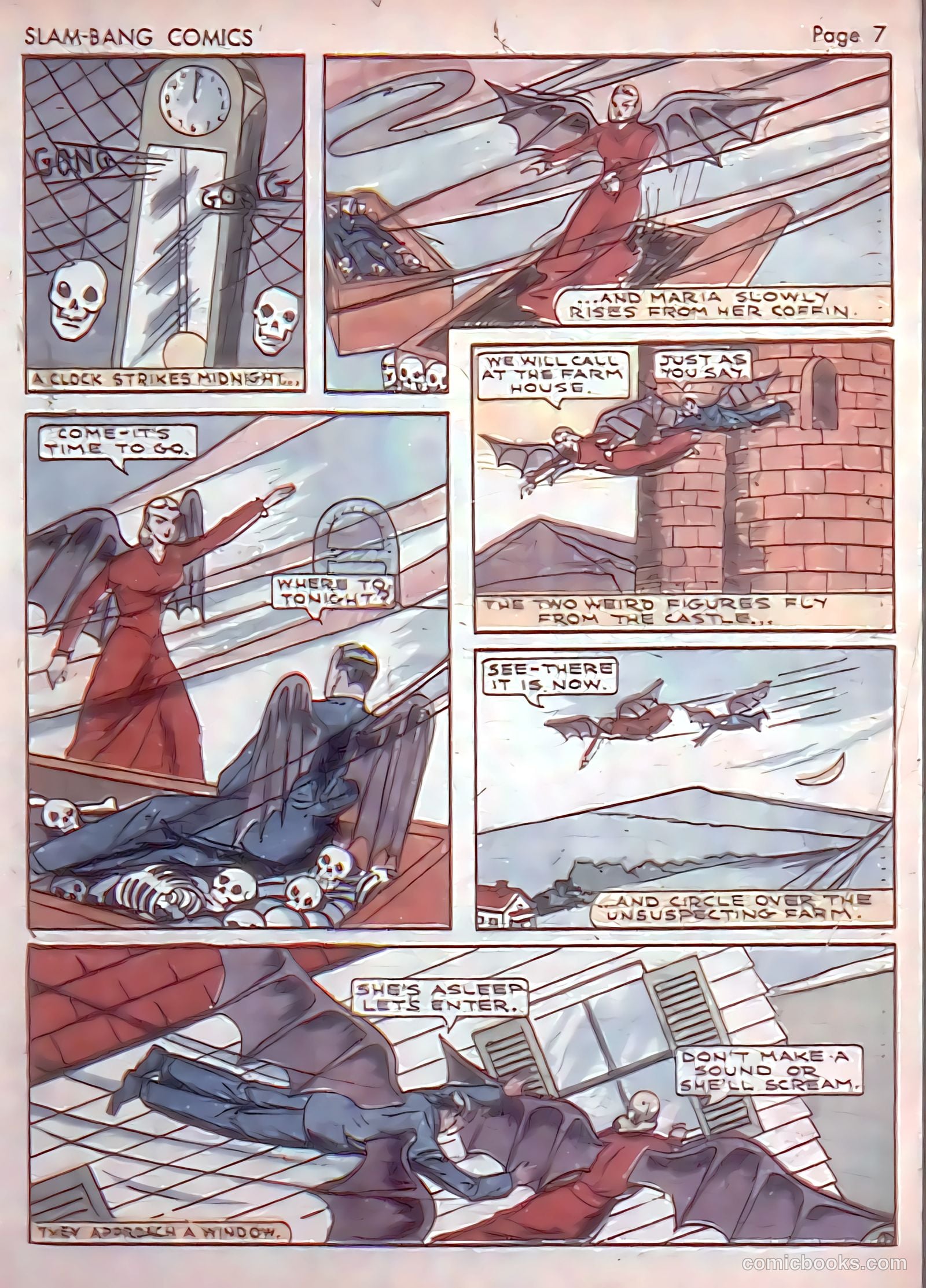 Slam-Bang Comics #5 (1940) — page 10 of 69