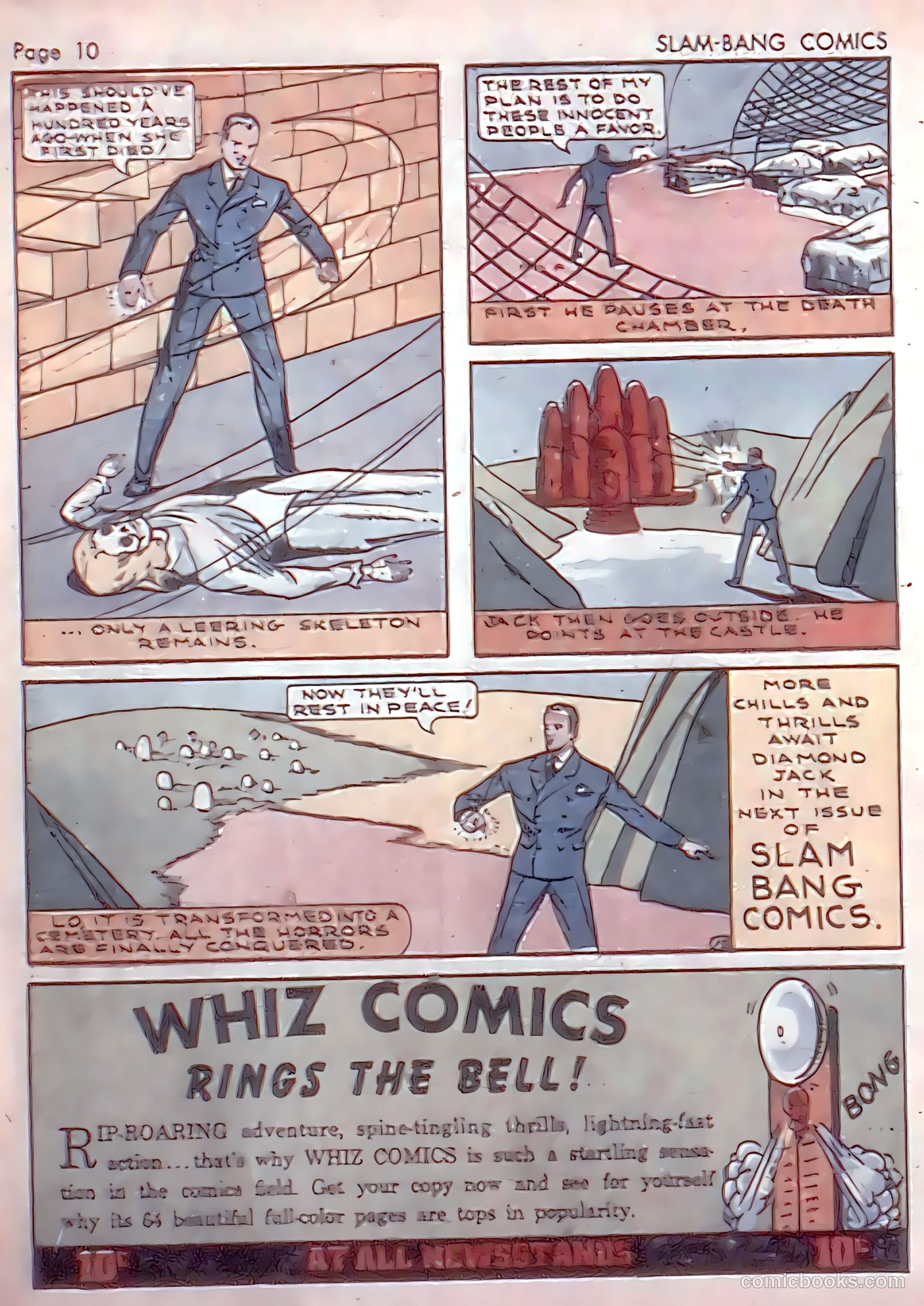 Slam-Bang Comics #5 (1940) — page 13 of 69
