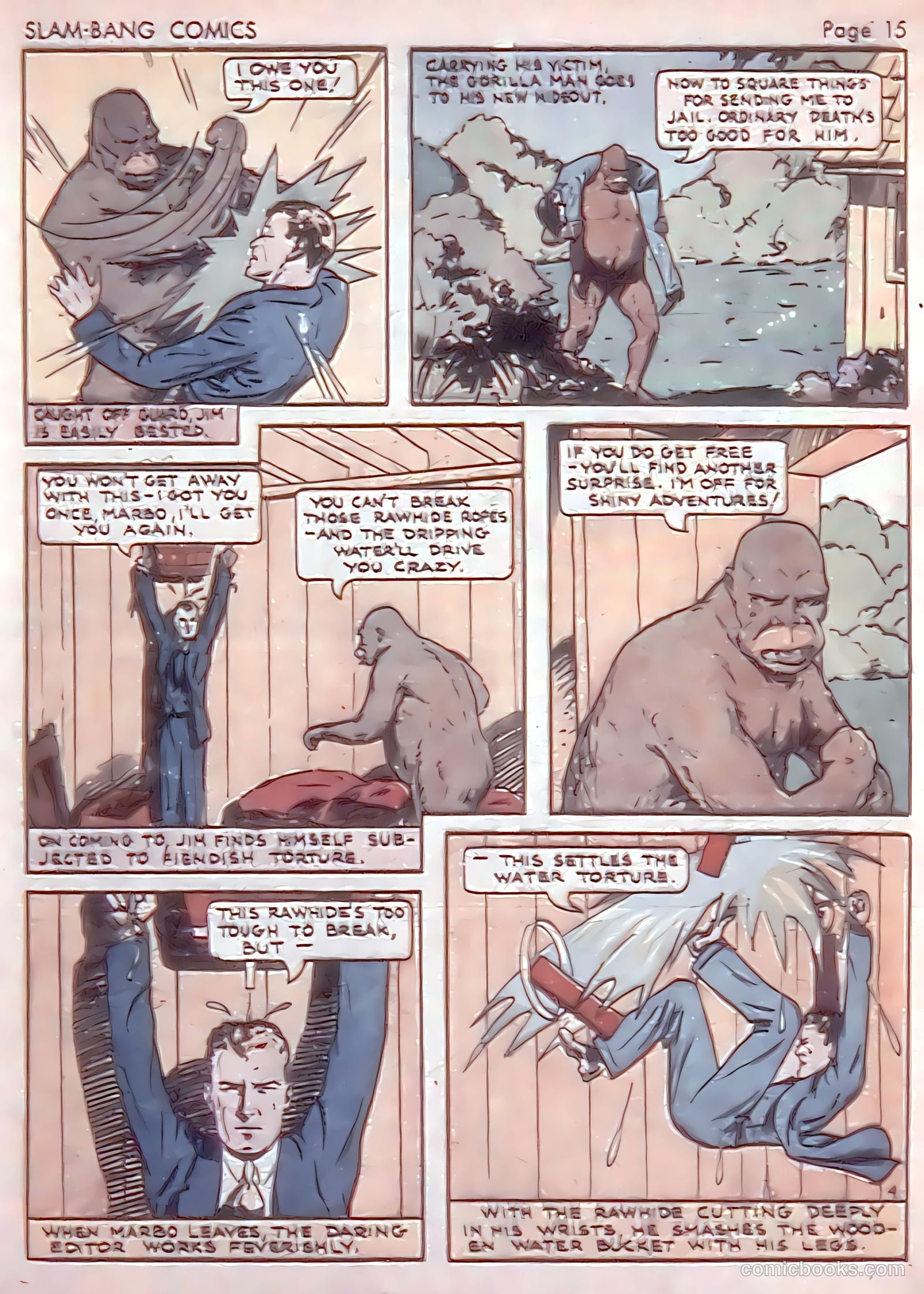 Slam-Bang Comics #5 (1940) — page 18 of 69