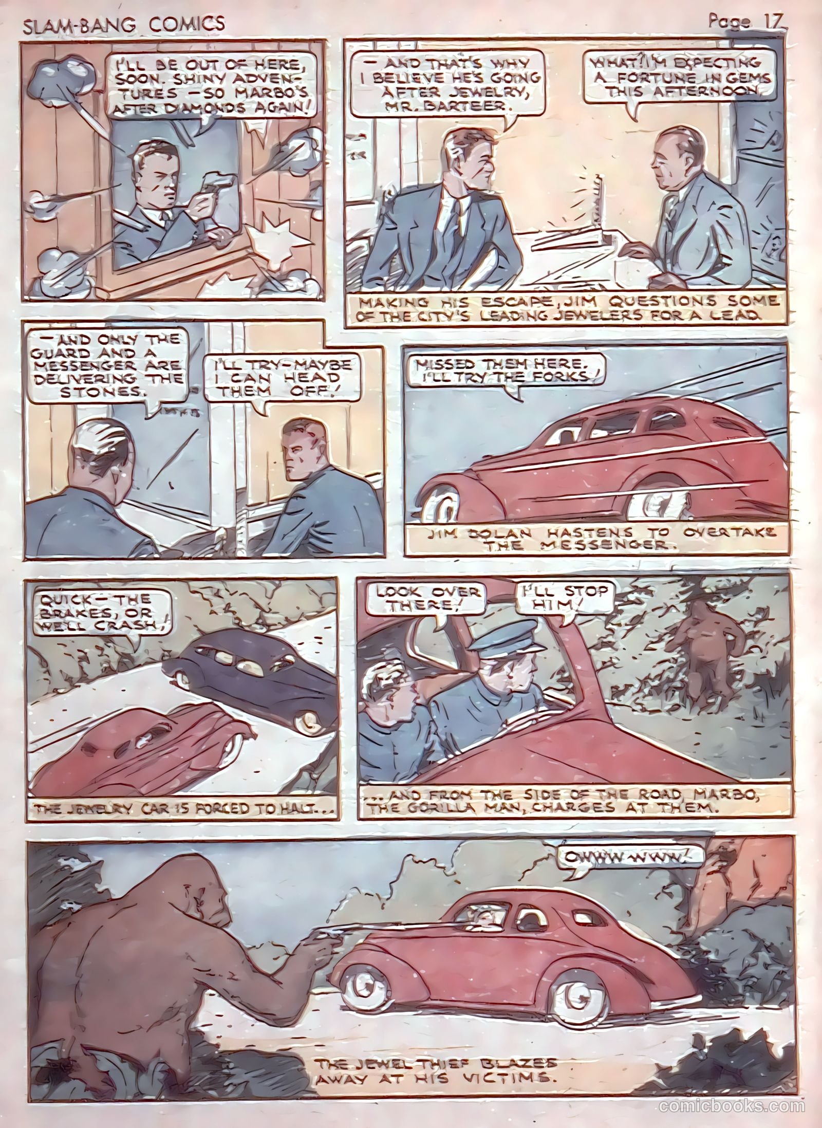 Slam-Bang Comics #5 (1940) — page 20 of 69