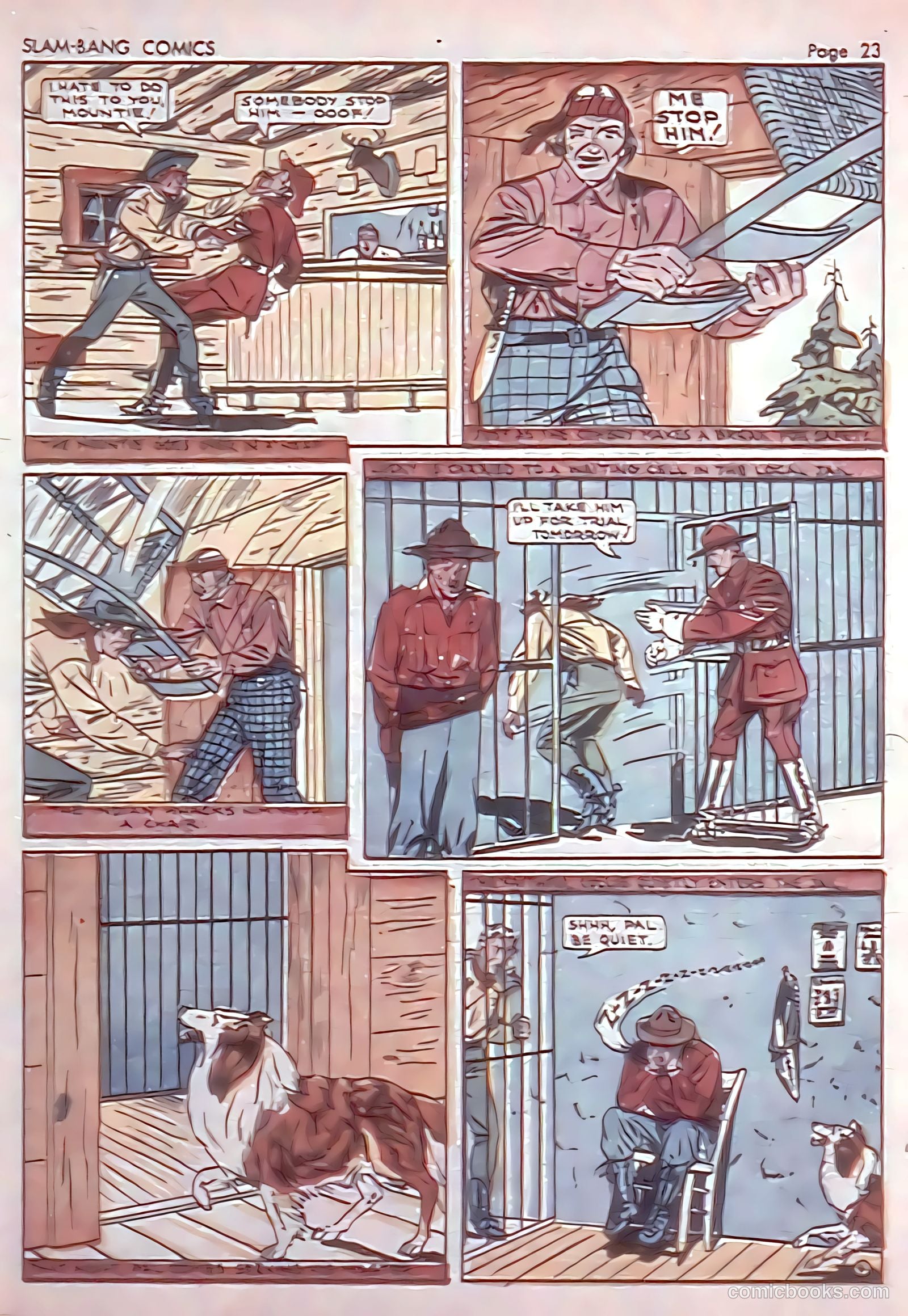 Slam-Bang Comics #5 (1940) — page 26 of 69