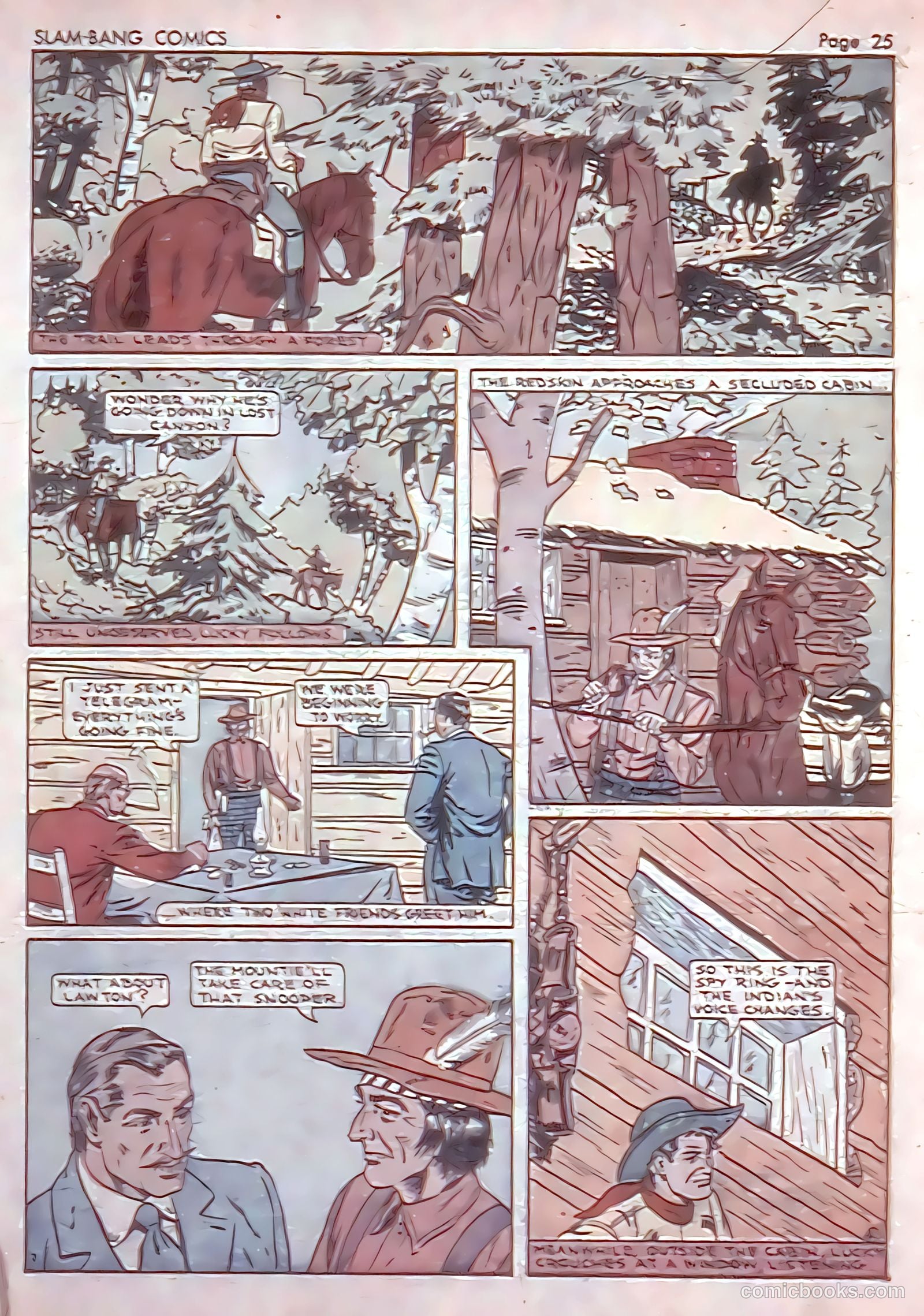 Slam-Bang Comics #5 (1940) — page 28 of 69