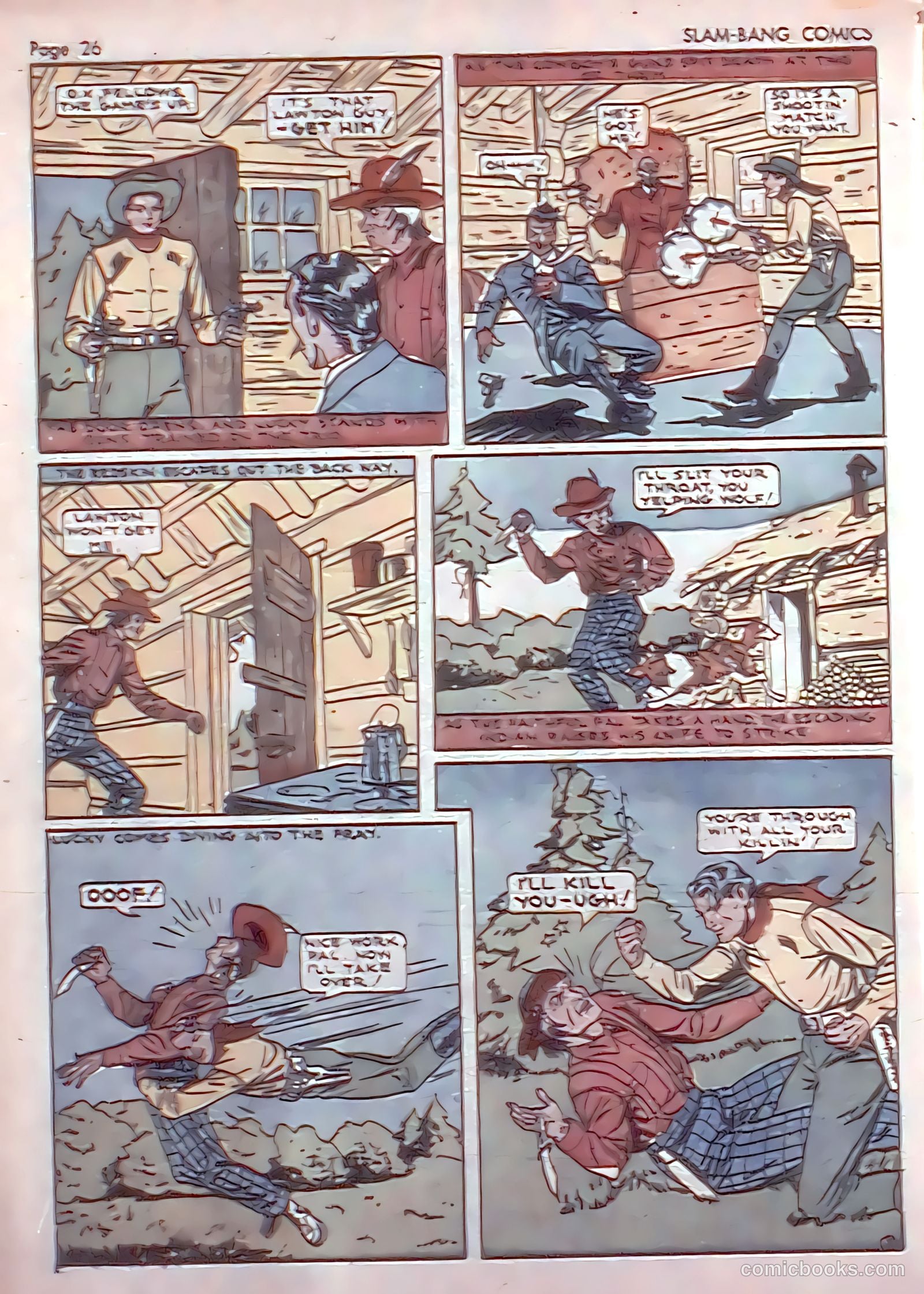 Slam-Bang Comics #5 (1940) — page 29 of 69