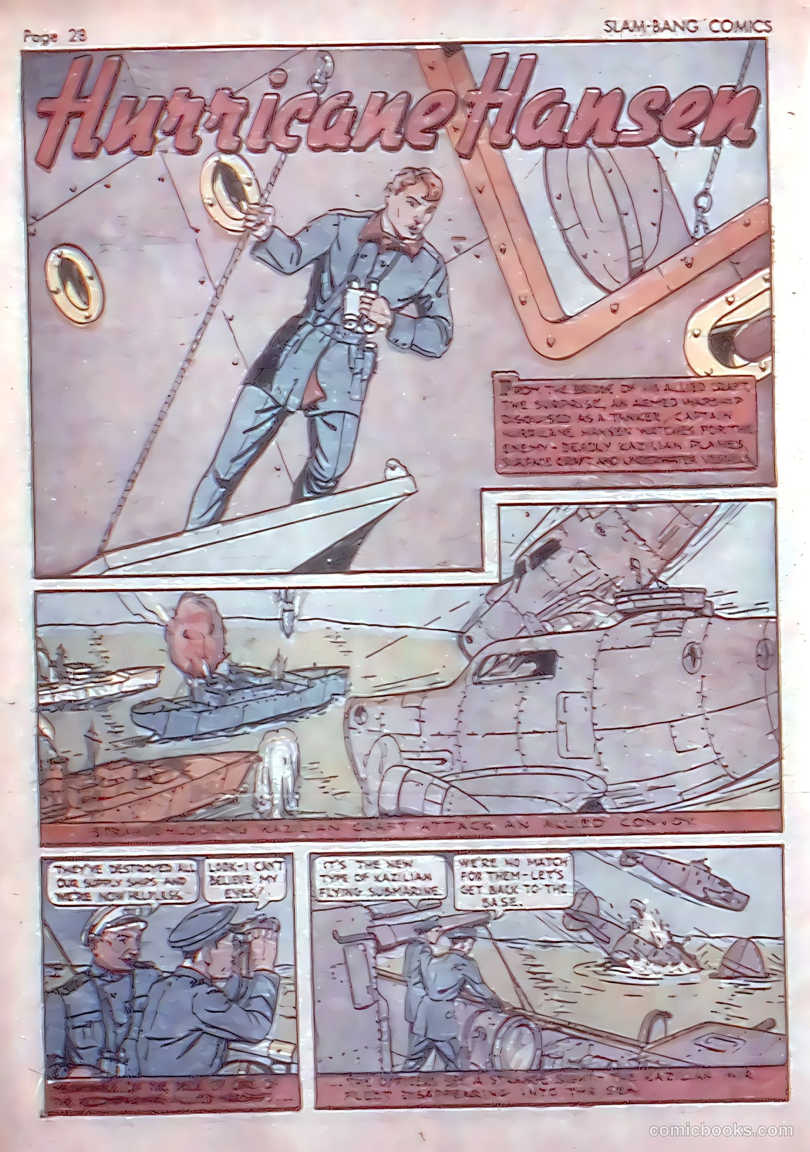 Slam-Bang Comics #5 (1940) — page 31 of 69