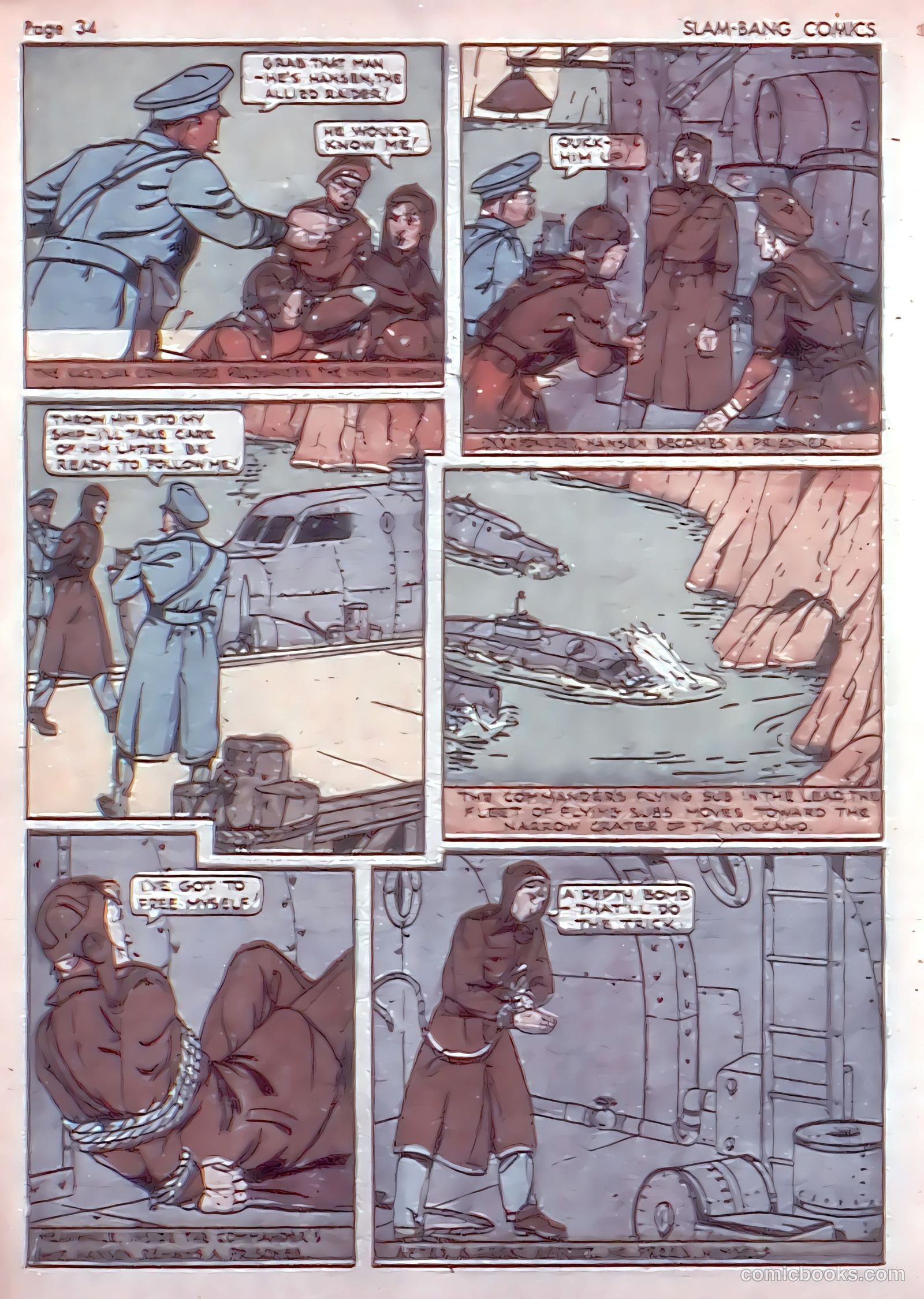 Slam-Bang Comics #5 (1940) — page 37 of 69