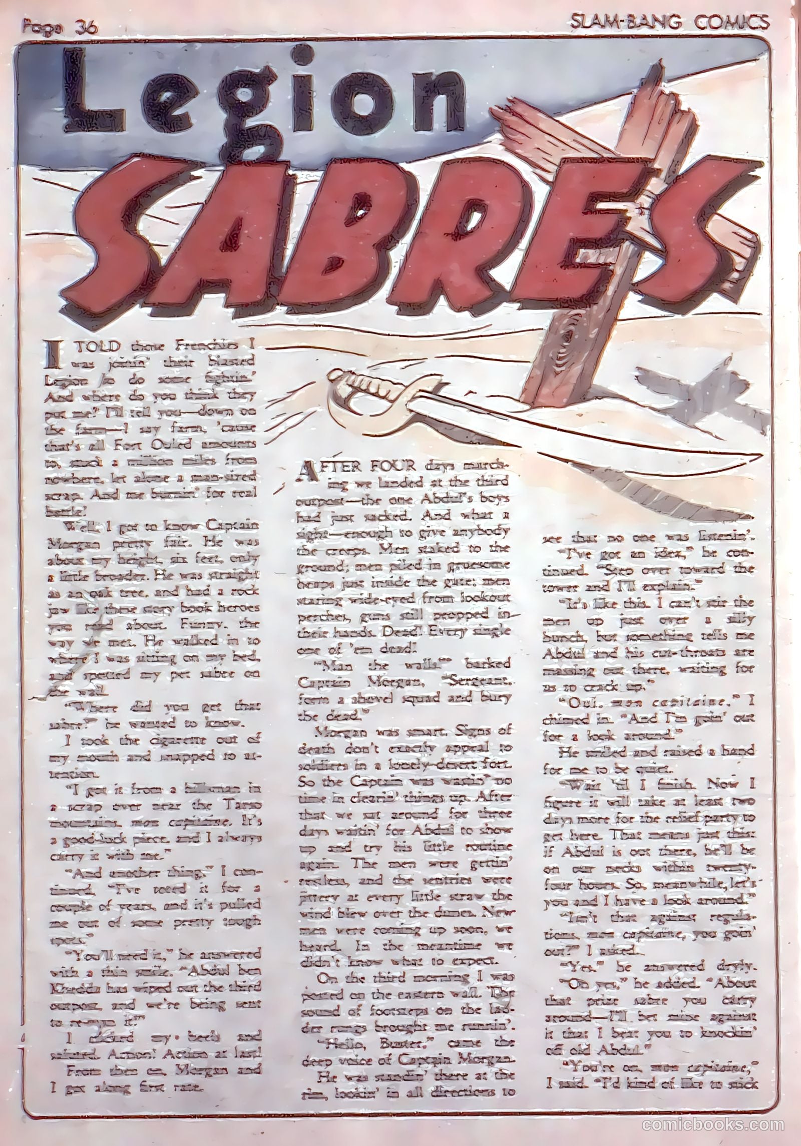 Slam-Bang Comics #5 (1940) — page 39 of 69
