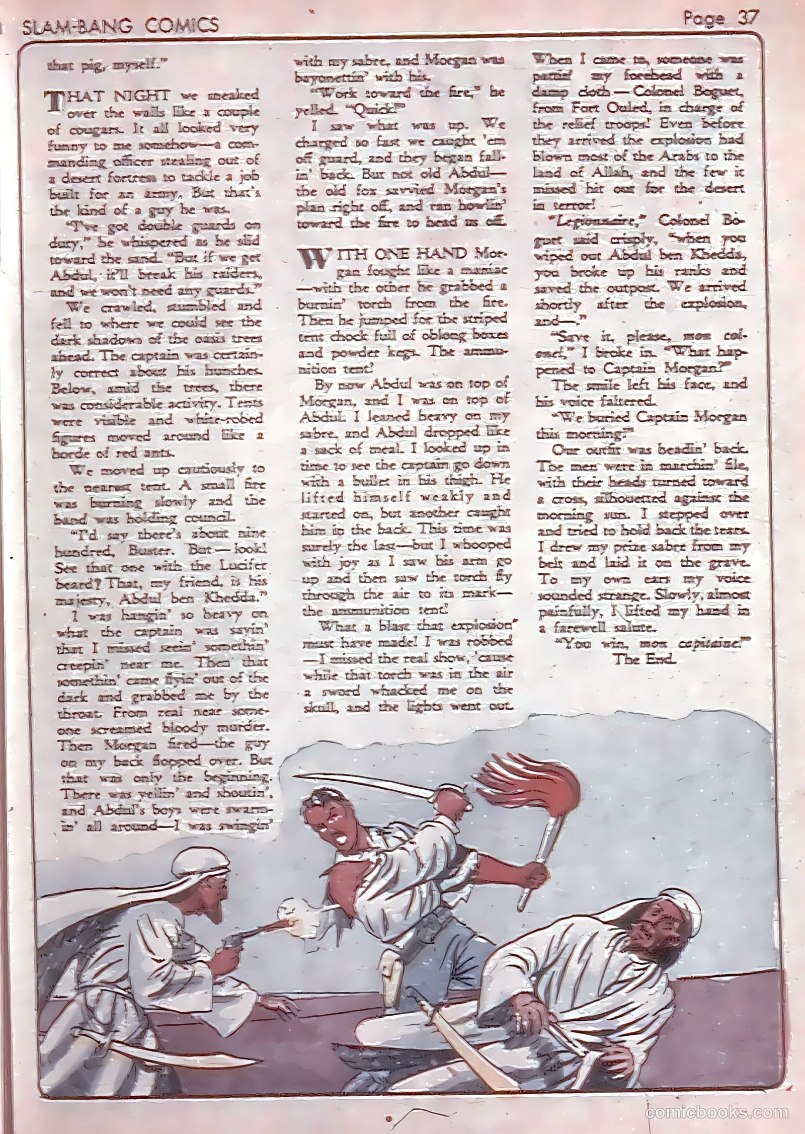 Slam-Bang Comics #5 (1940) — page 40 of 69