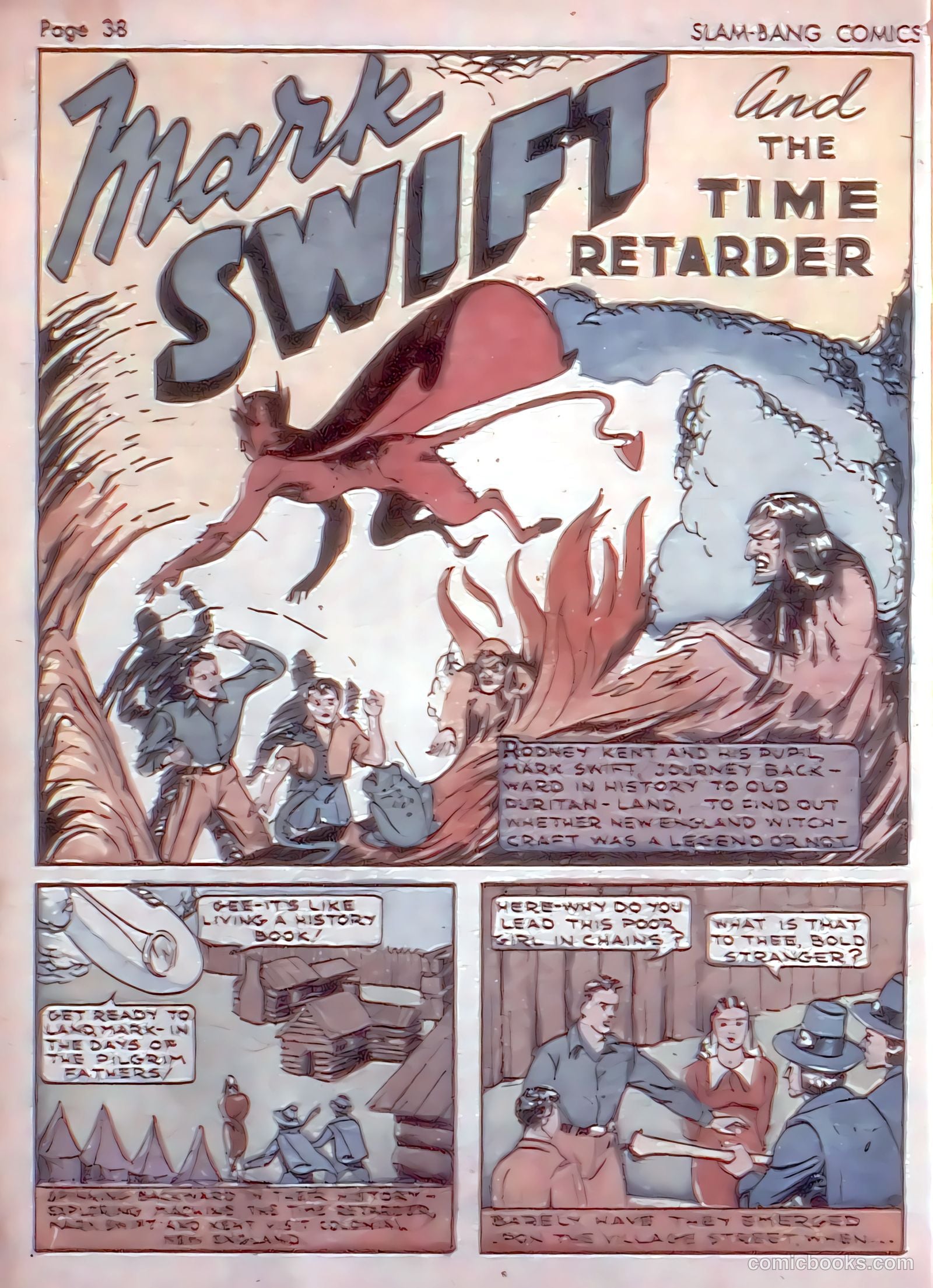Slam-Bang Comics #5 (1940) — page 41 of 69
