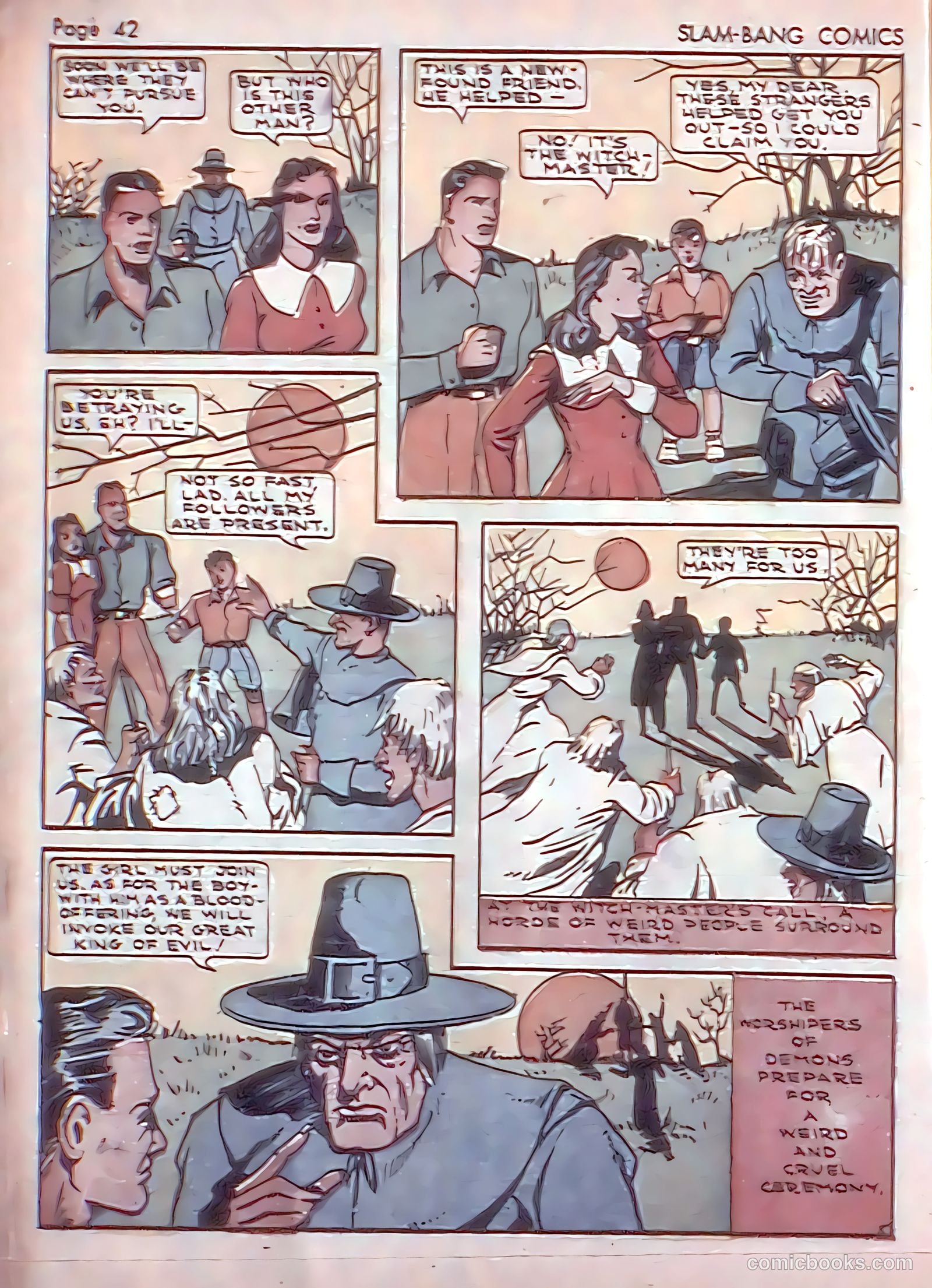 Slam-Bang Comics #5 (1940) — page 45 of 69