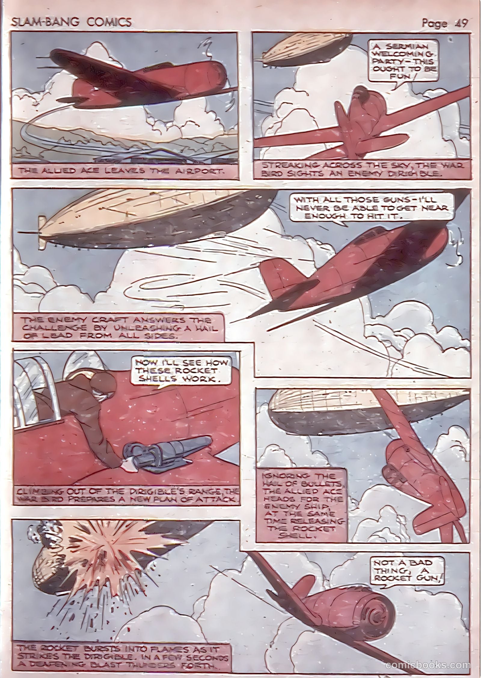 Slam-Bang Comics #5 (1940) — page 52 of 69