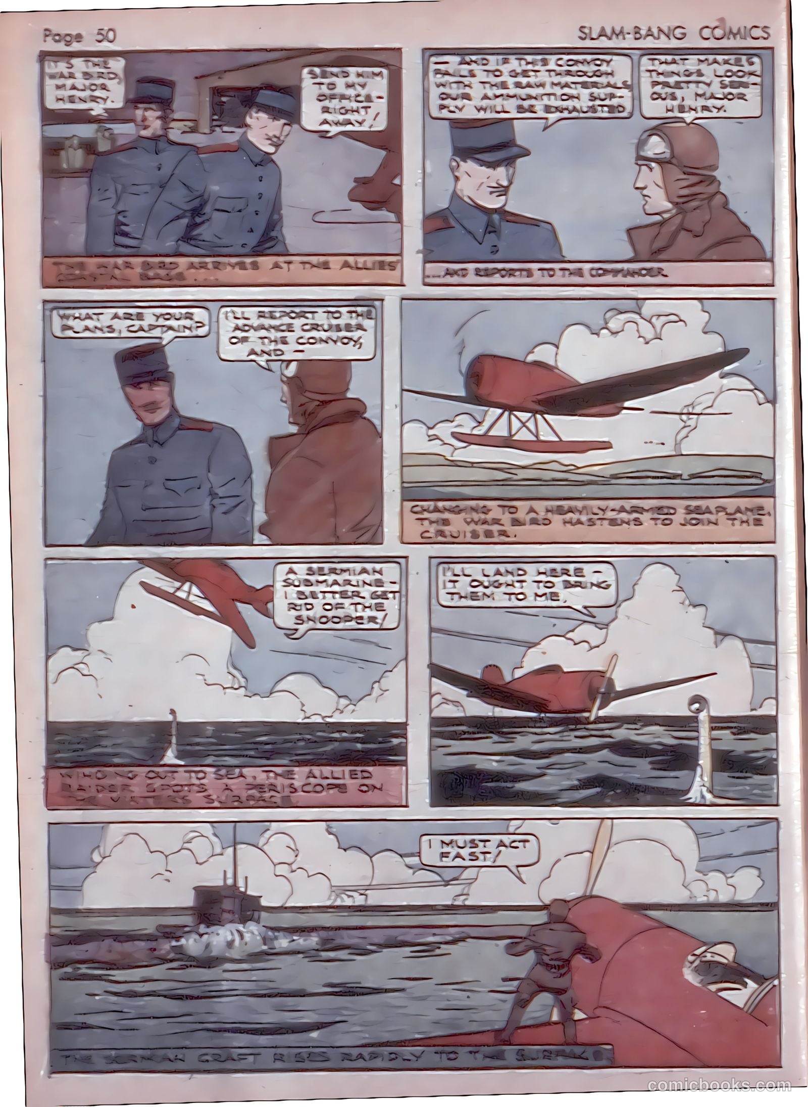 Slam-Bang Comics #5 (1940) — page 53 of 69