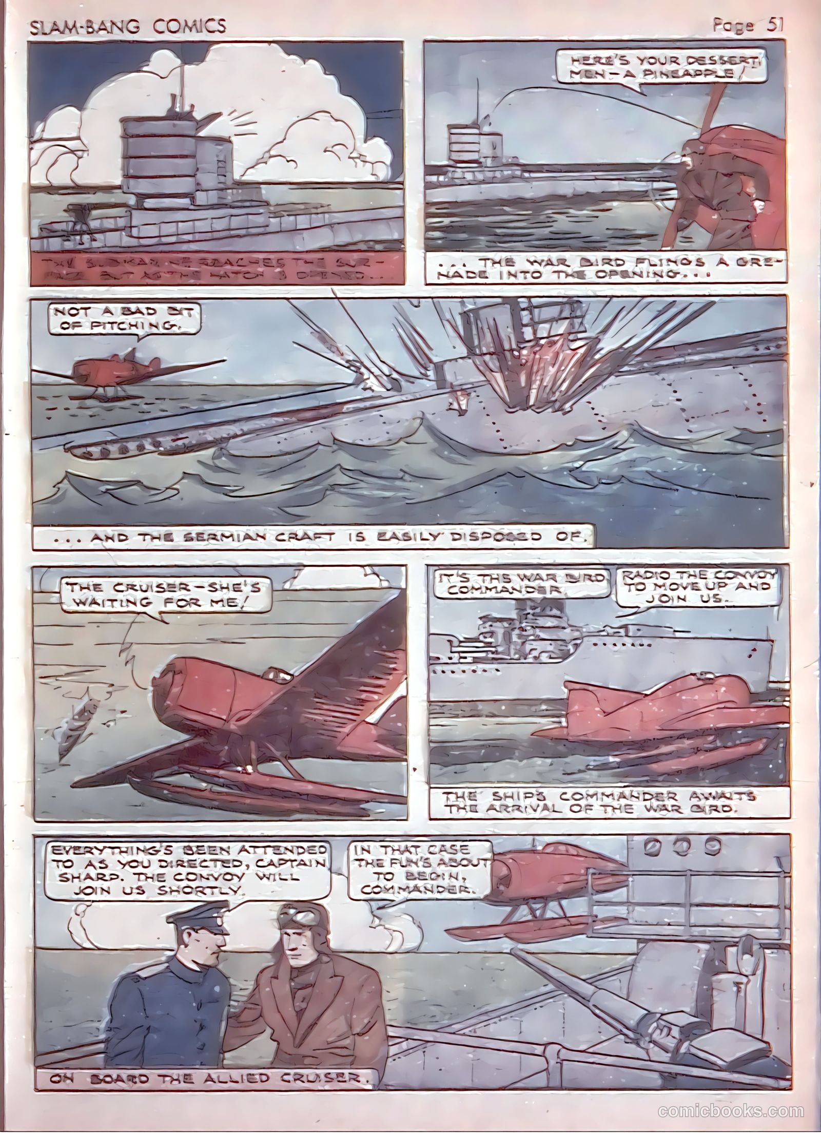 Slam-Bang Comics #5 (1940) — page 54 of 69
