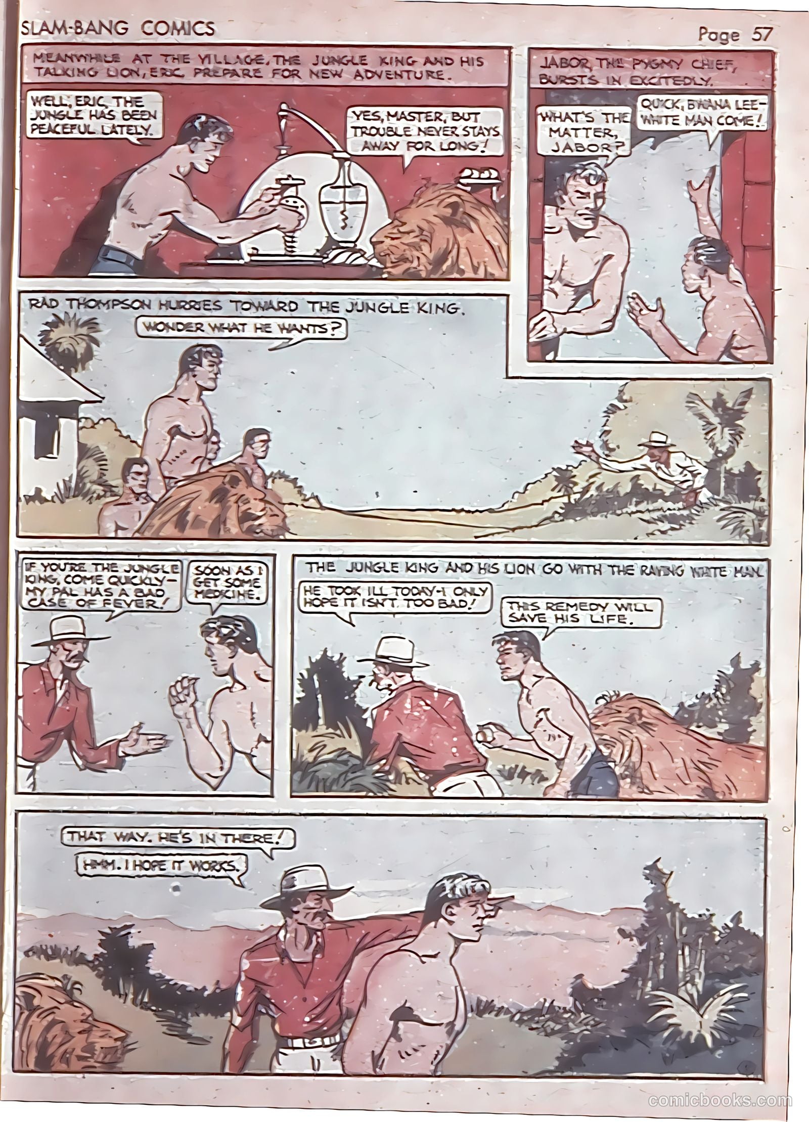 Slam-Bang Comics #5 (1940) — page 60 of 69