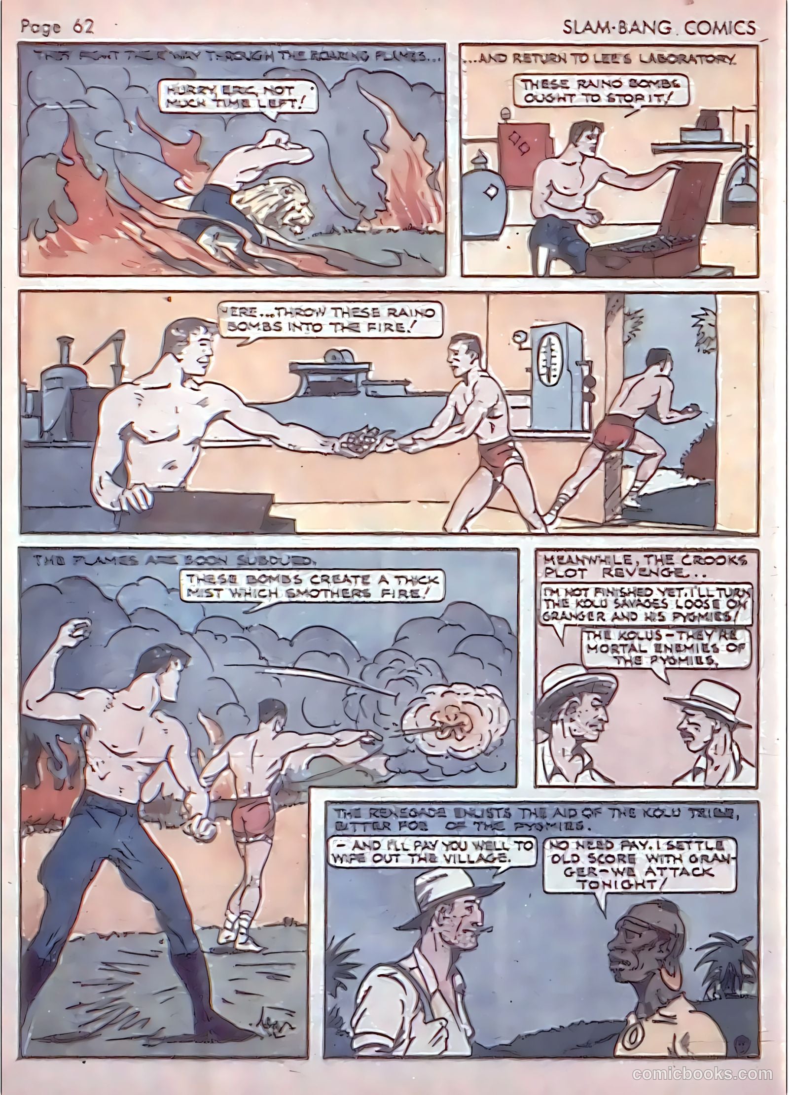 Slam-Bang Comics #5 (1940) — page 65 of 69