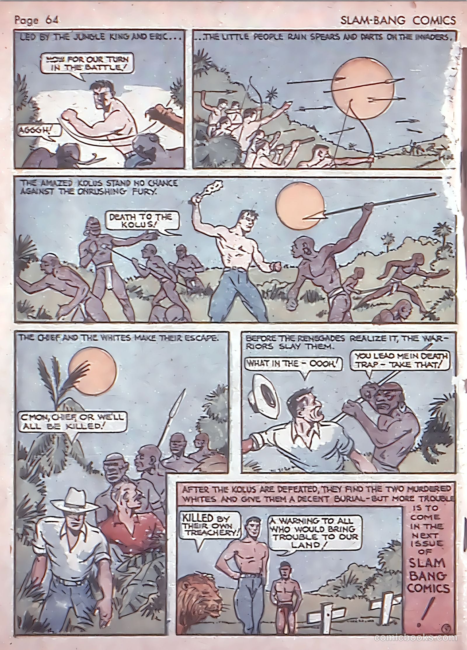 Slam-Bang Comics #5 (1940) — page 67 of 69