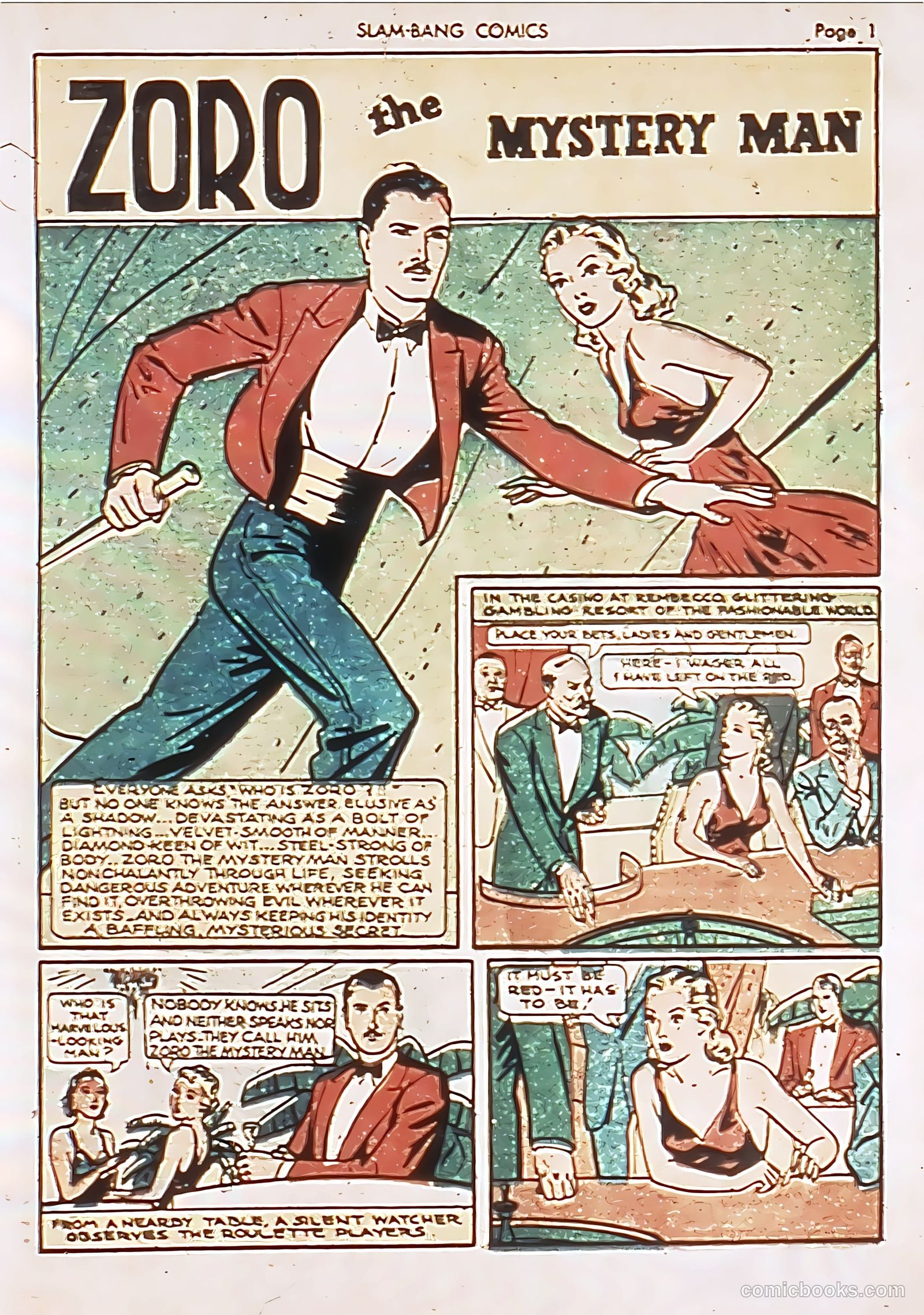 Slam-Bang Comics #6 (1940) — page 4 of 69