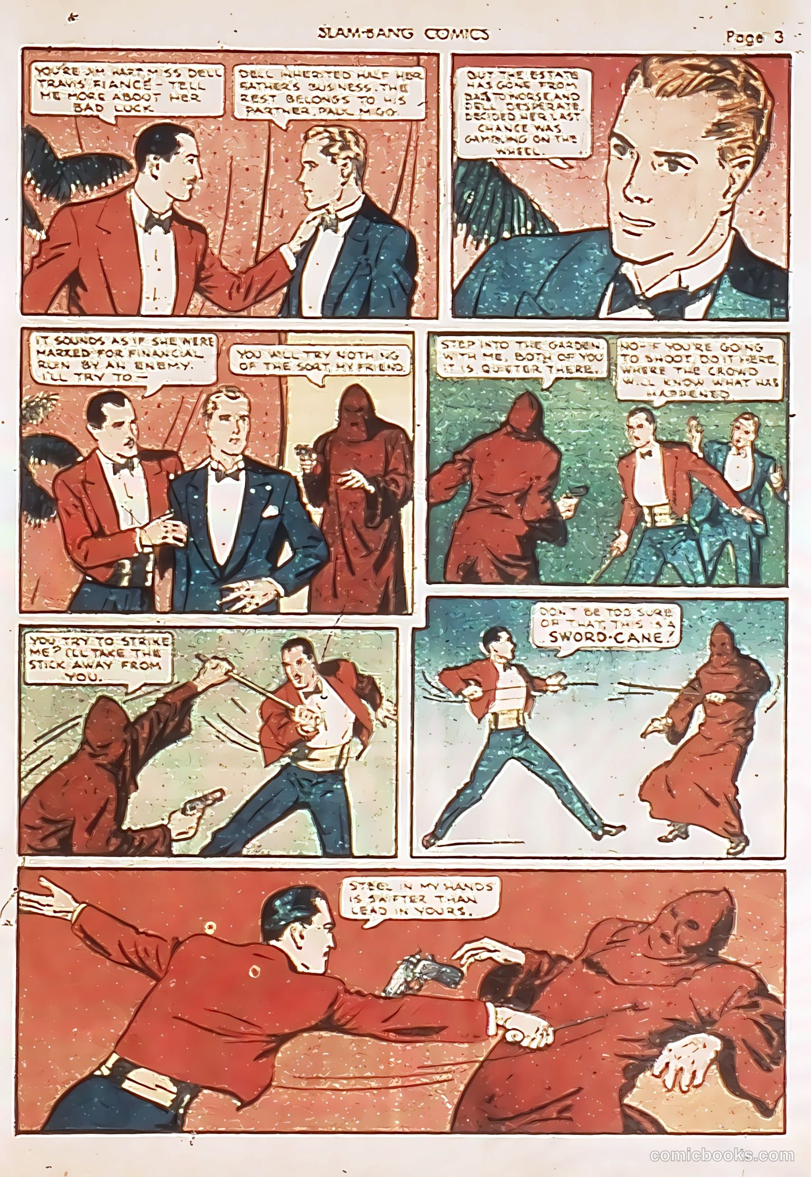 Slam-Bang Comics #6 (1940) — page 6 of 69