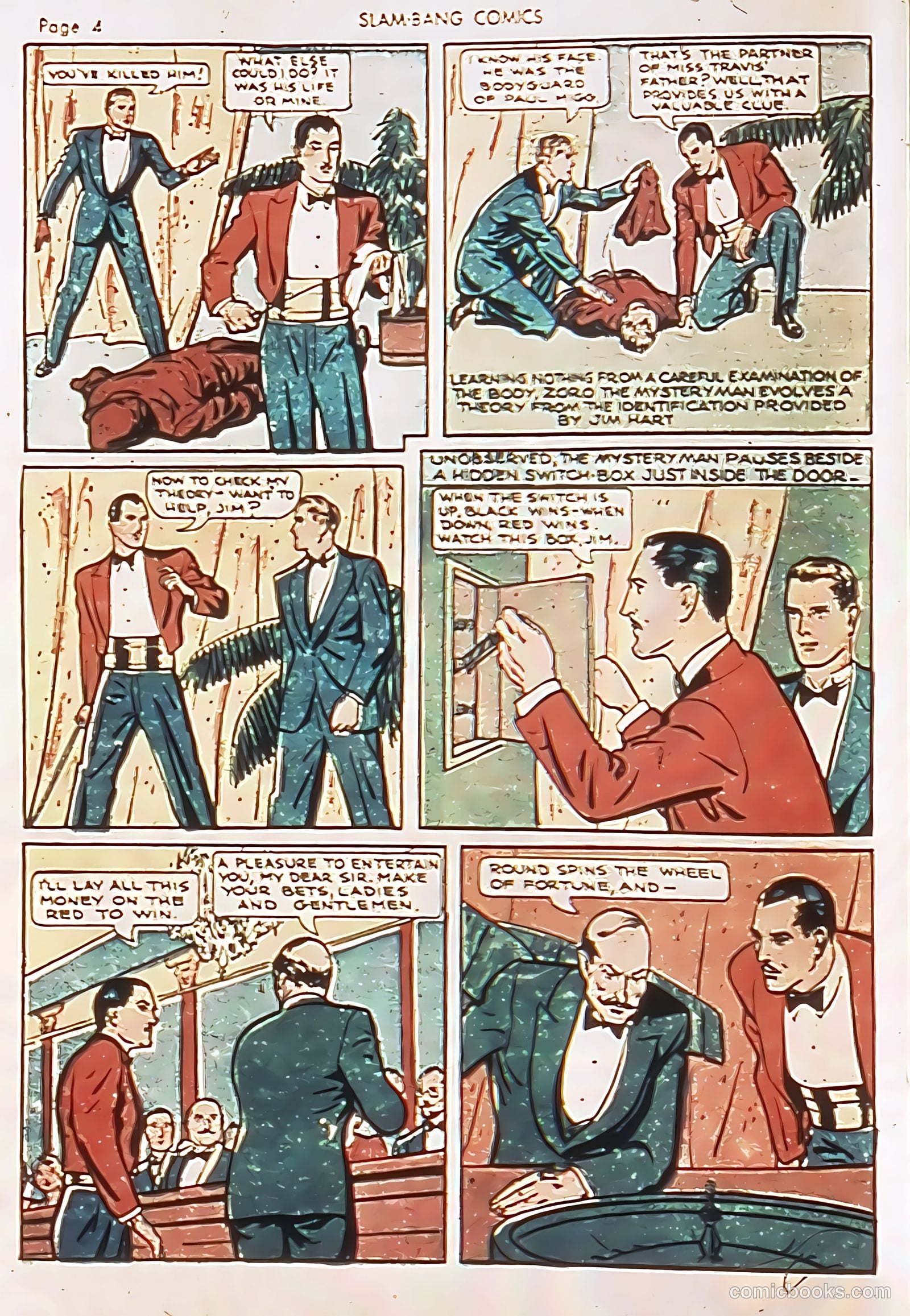 Slam-Bang Comics #6 (1940) — page 7 of 69