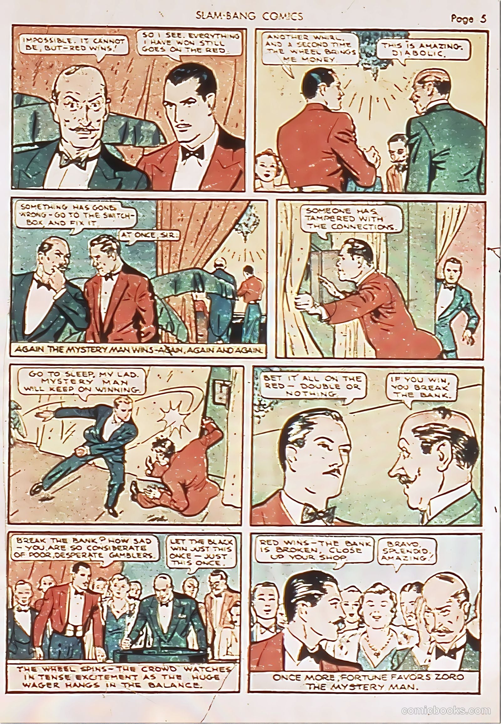 Slam-Bang Comics #6 (1940) — page 8 of 69