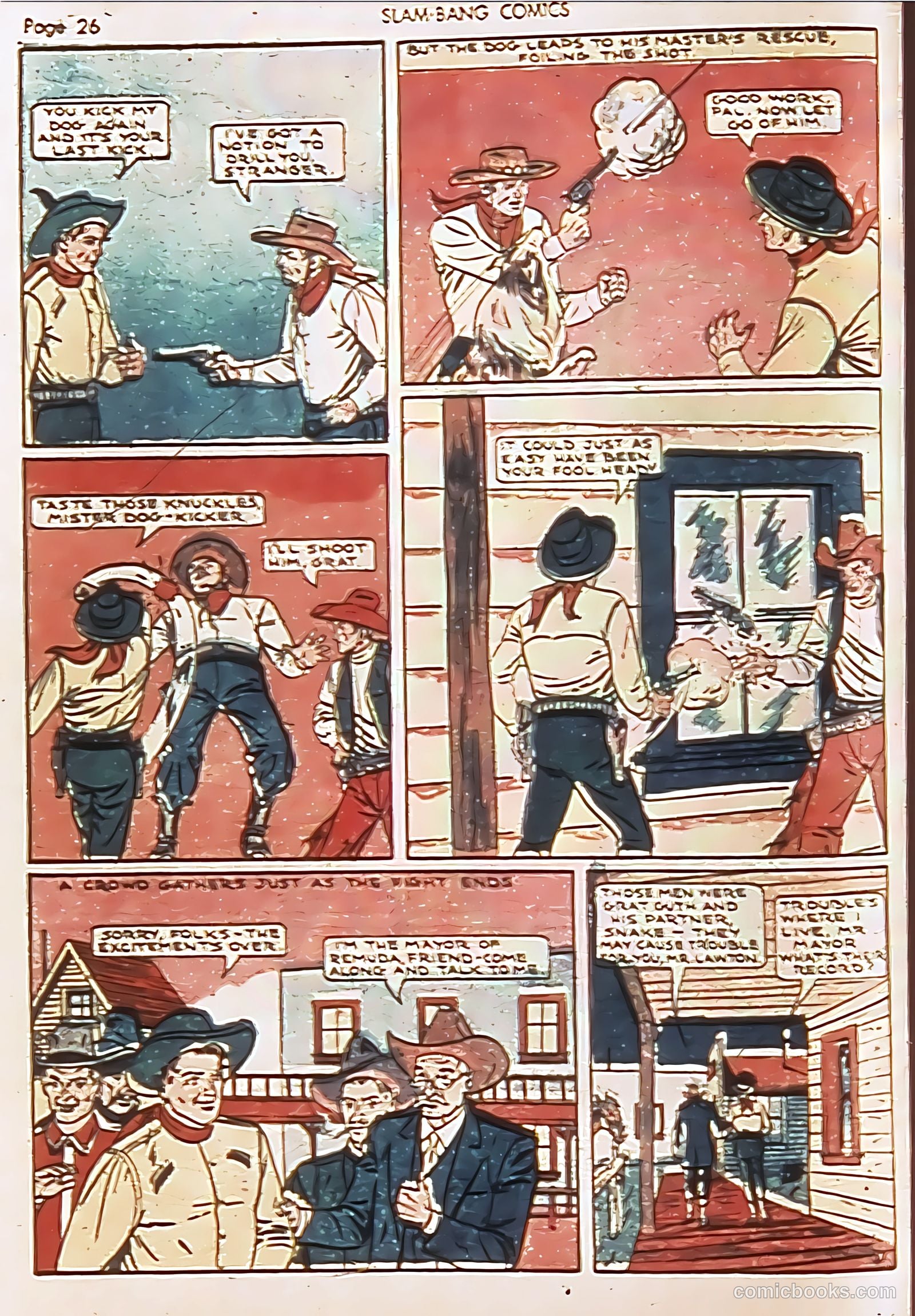 Slam-Bang Comics #6 (1940) — page 29 of 69