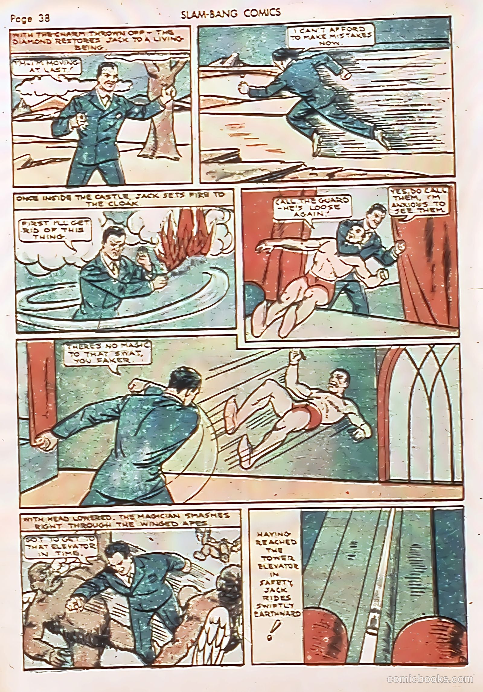 Slam-Bang Comics #6 (1940) — page 41 of 69