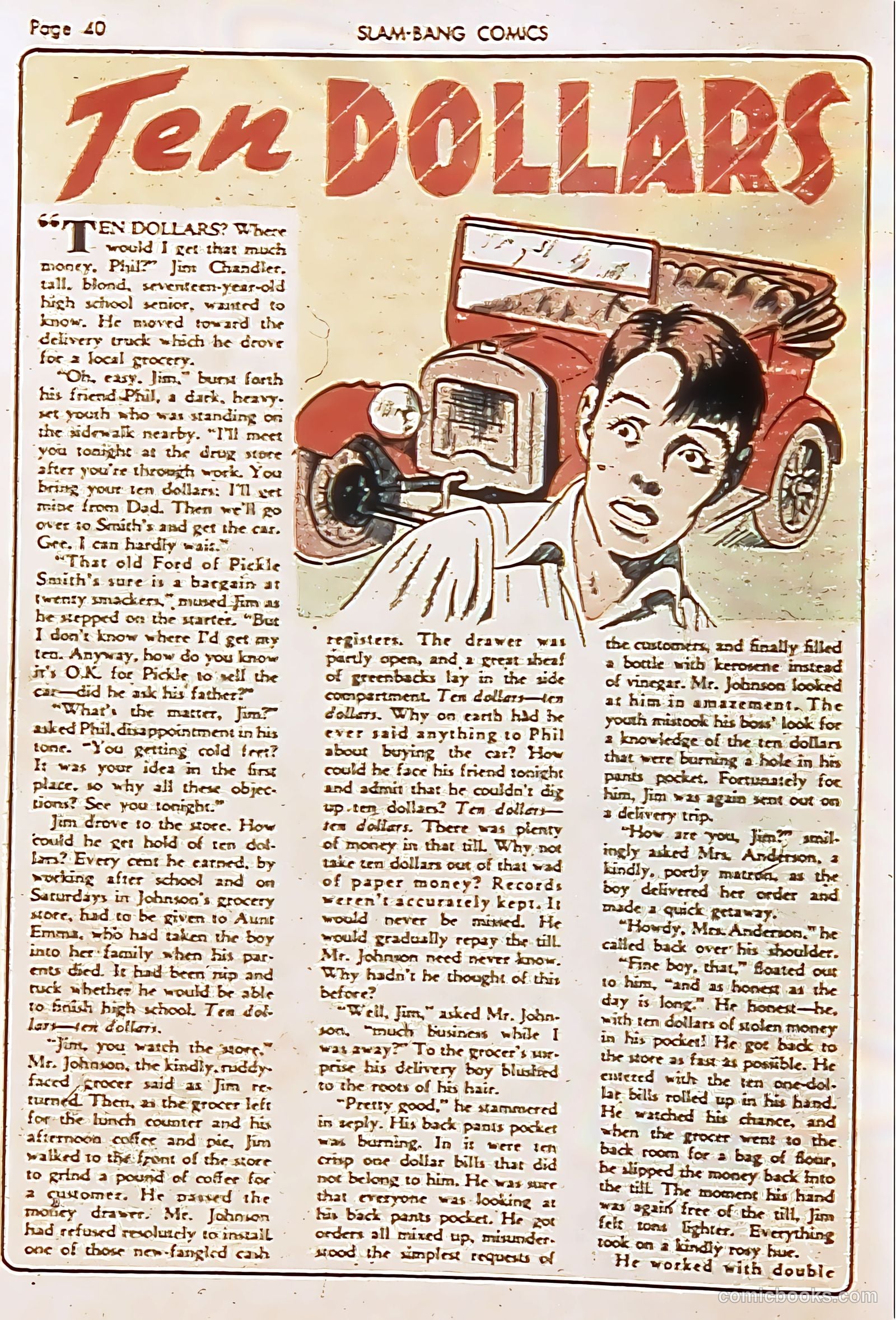 Slam-Bang Comics #6 (1940) — page 43 of 69