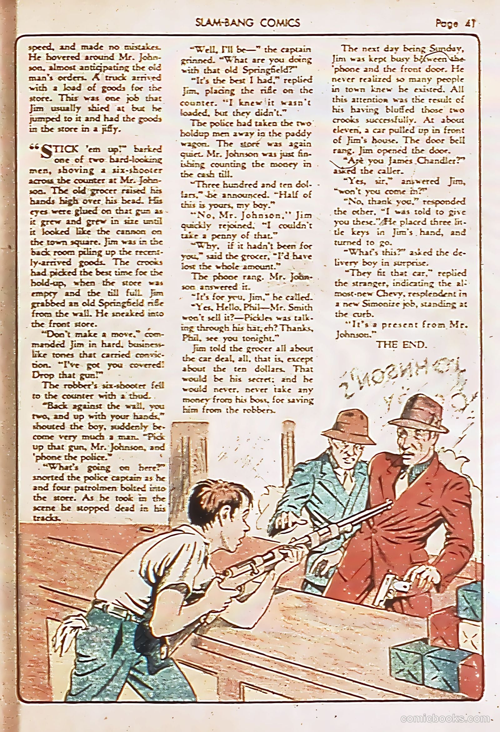 Slam-Bang Comics #6 (1940) — page 44 of 69