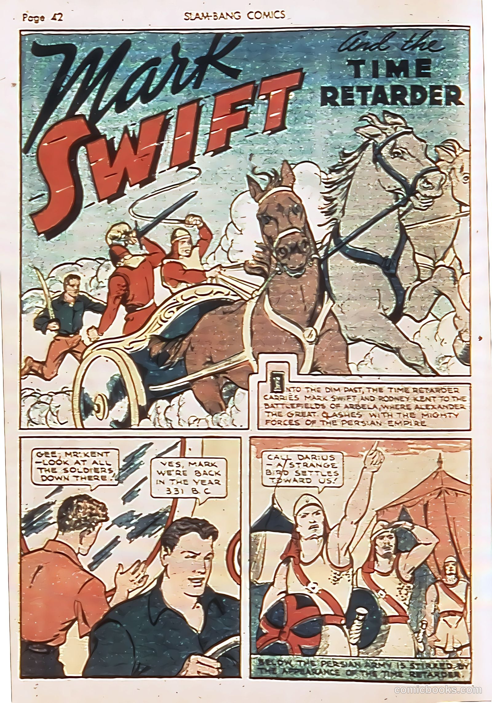 Slam-Bang Comics #6 (1940) — page 45 of 69