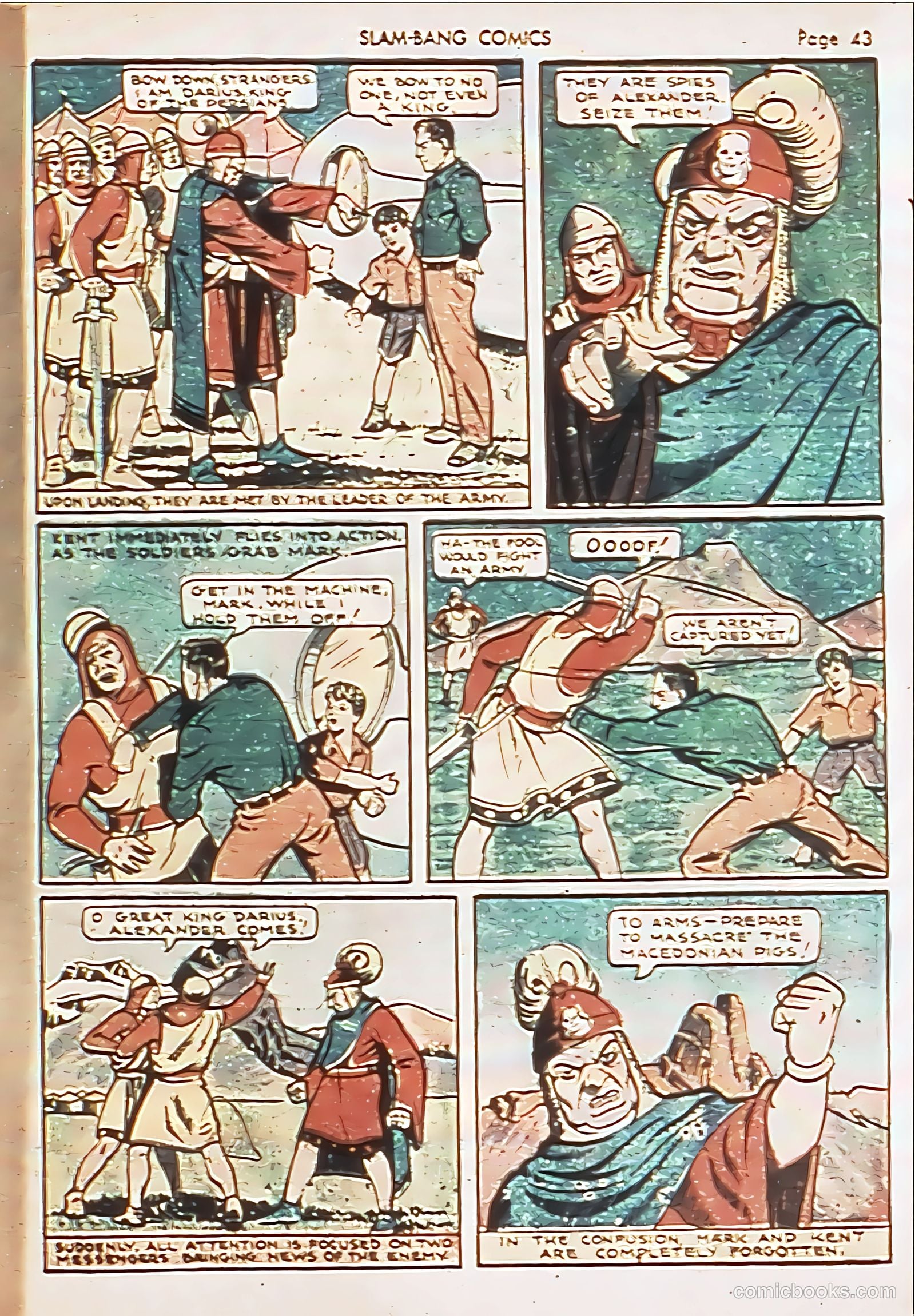 Slam-Bang Comics #6 (1940) — page 46 of 69
