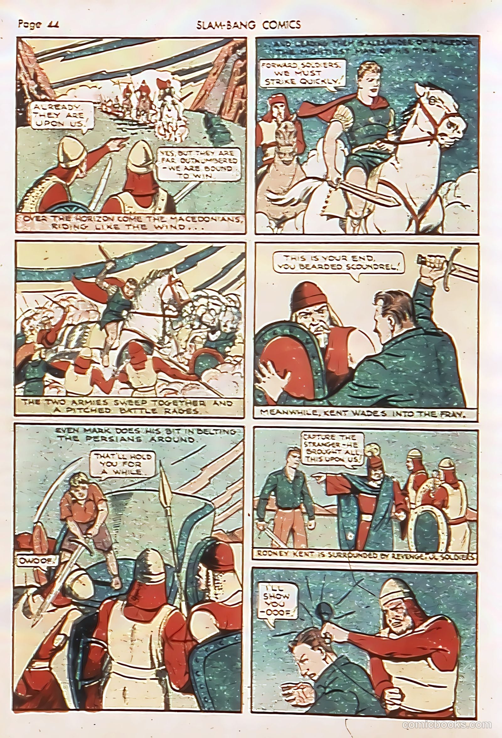 Slam-Bang Comics #6 (1940) — page 47 of 69