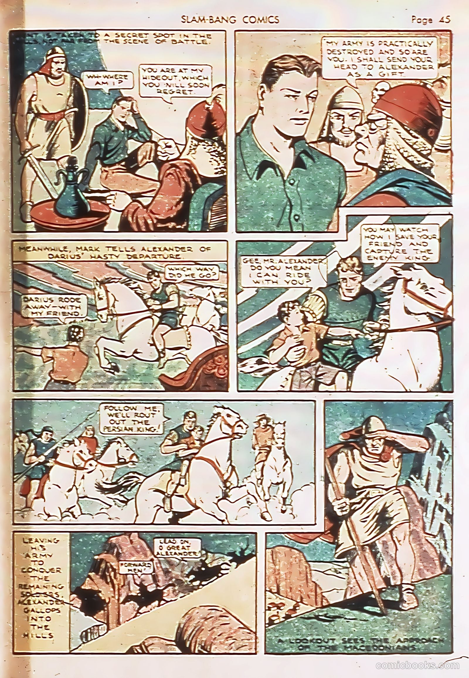 Slam-Bang Comics #6 (1940) — page 48 of 69