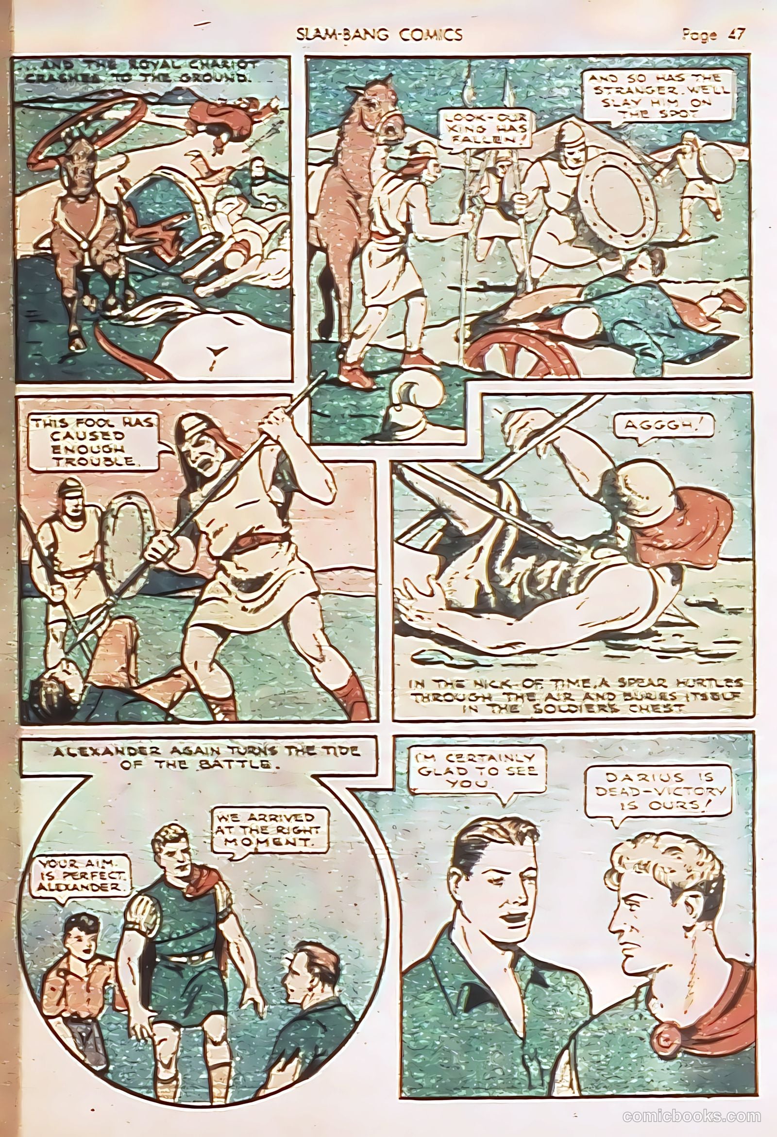 Slam-Bang Comics #6 (1940) — page 50 of 69
