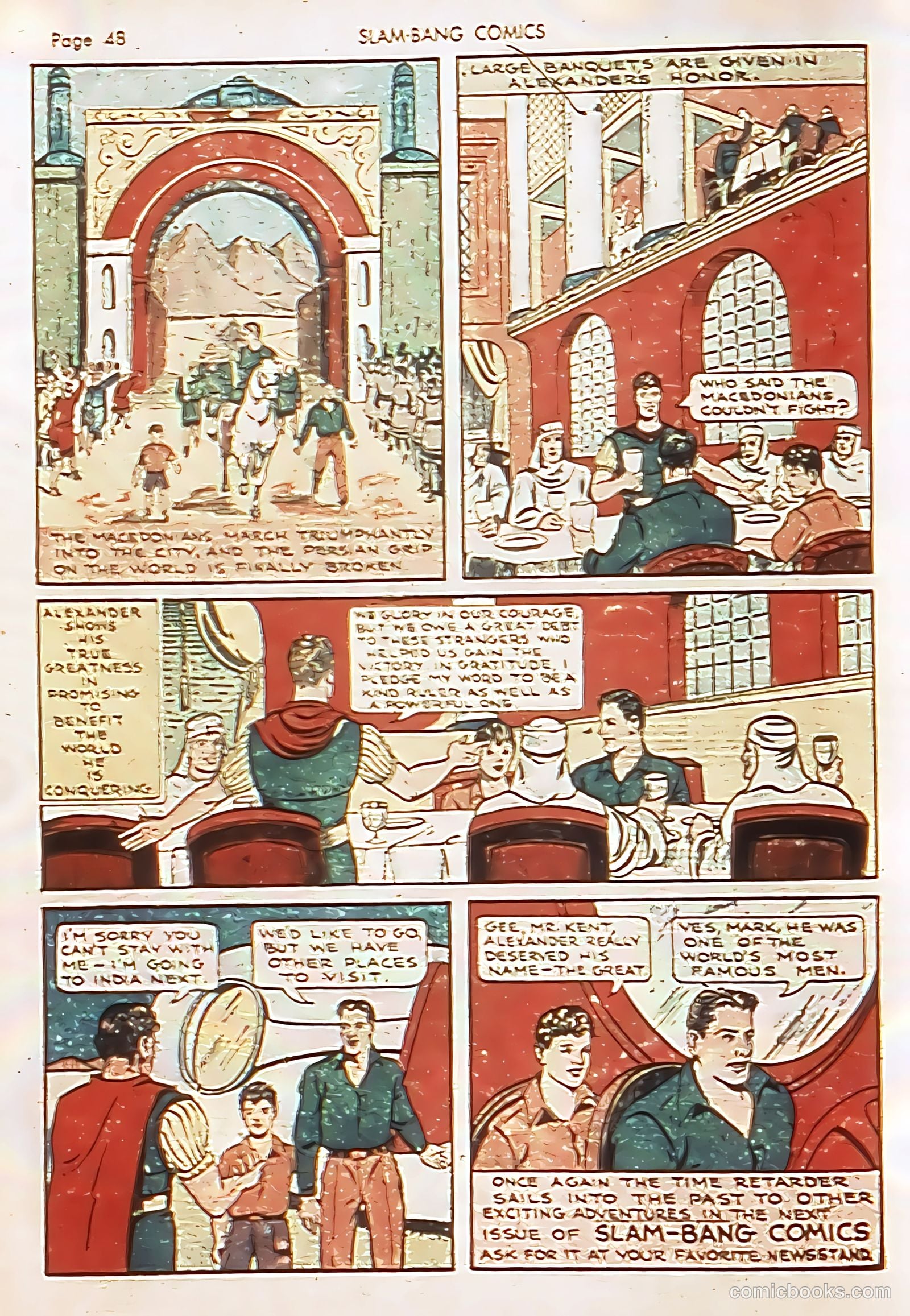 Slam-Bang Comics #6 (1940) — page 51 of 69