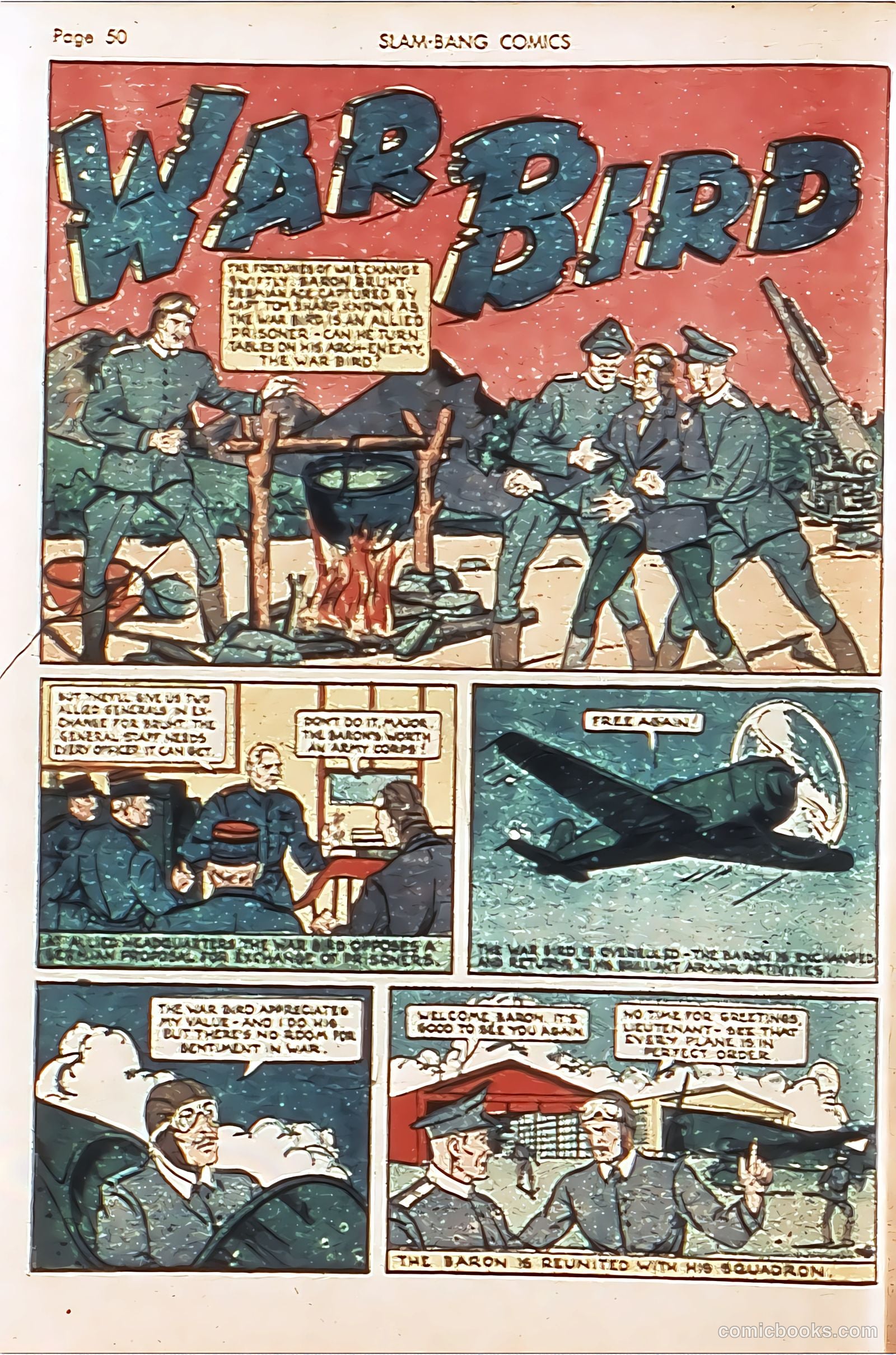 Slam-Bang Comics #6 (1940) — page 53 of 69