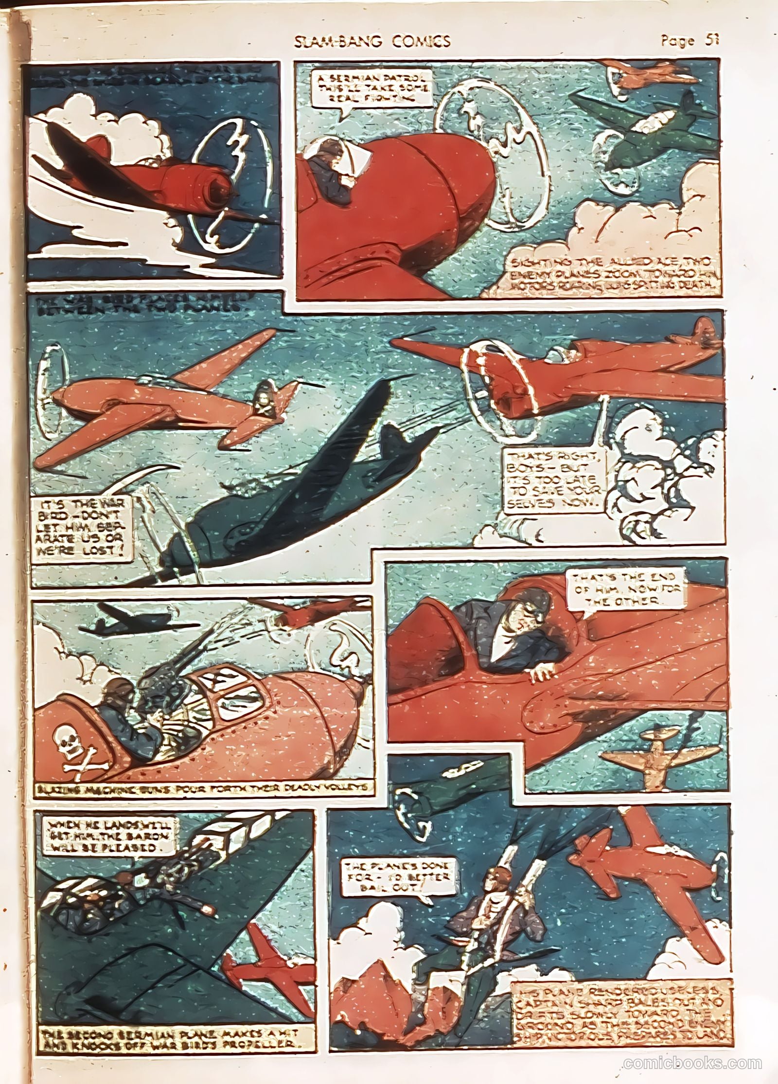 Slam-Bang Comics #6 (1940) — page 54 of 69