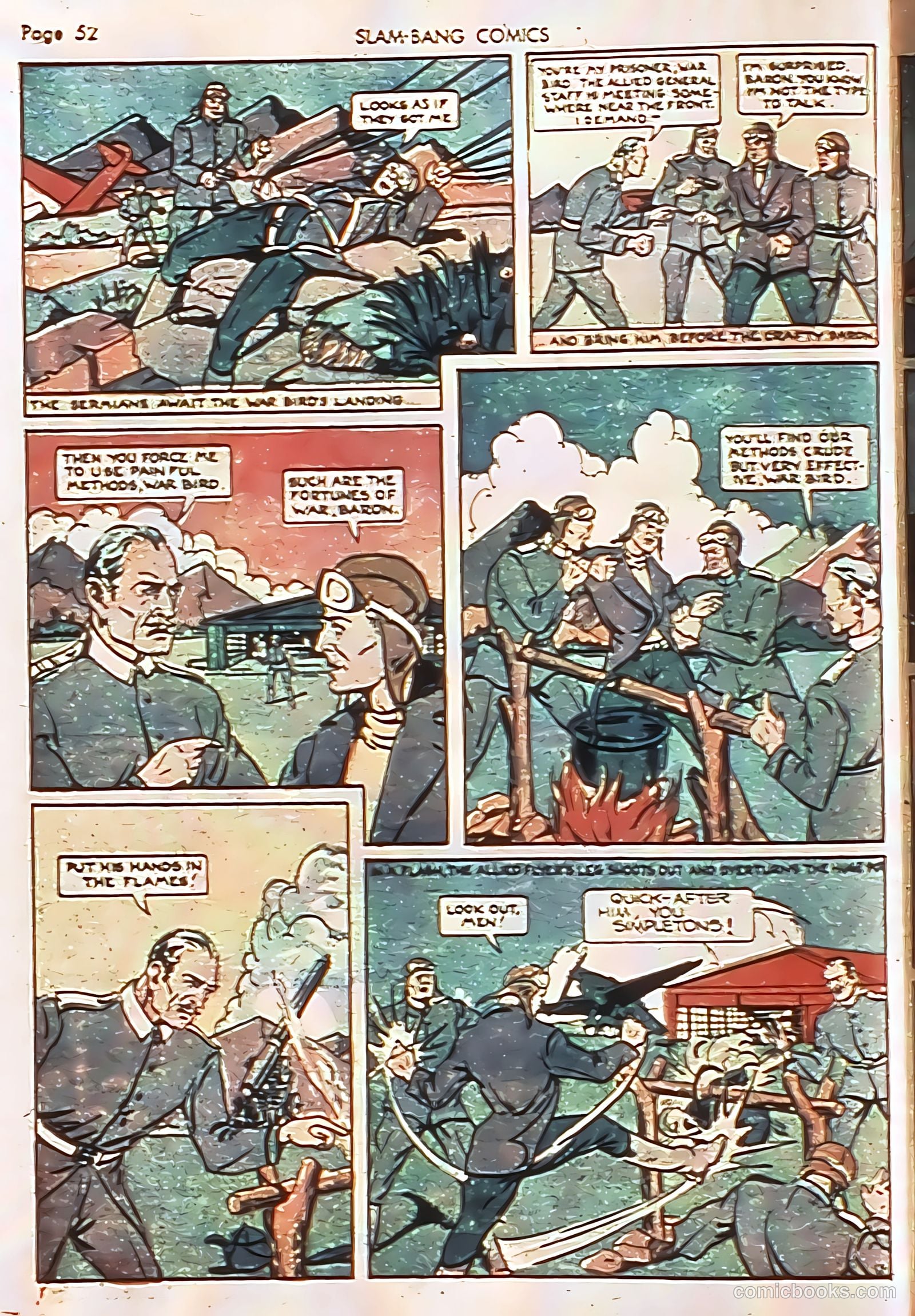Slam-Bang Comics #6 (1940) — page 55 of 69