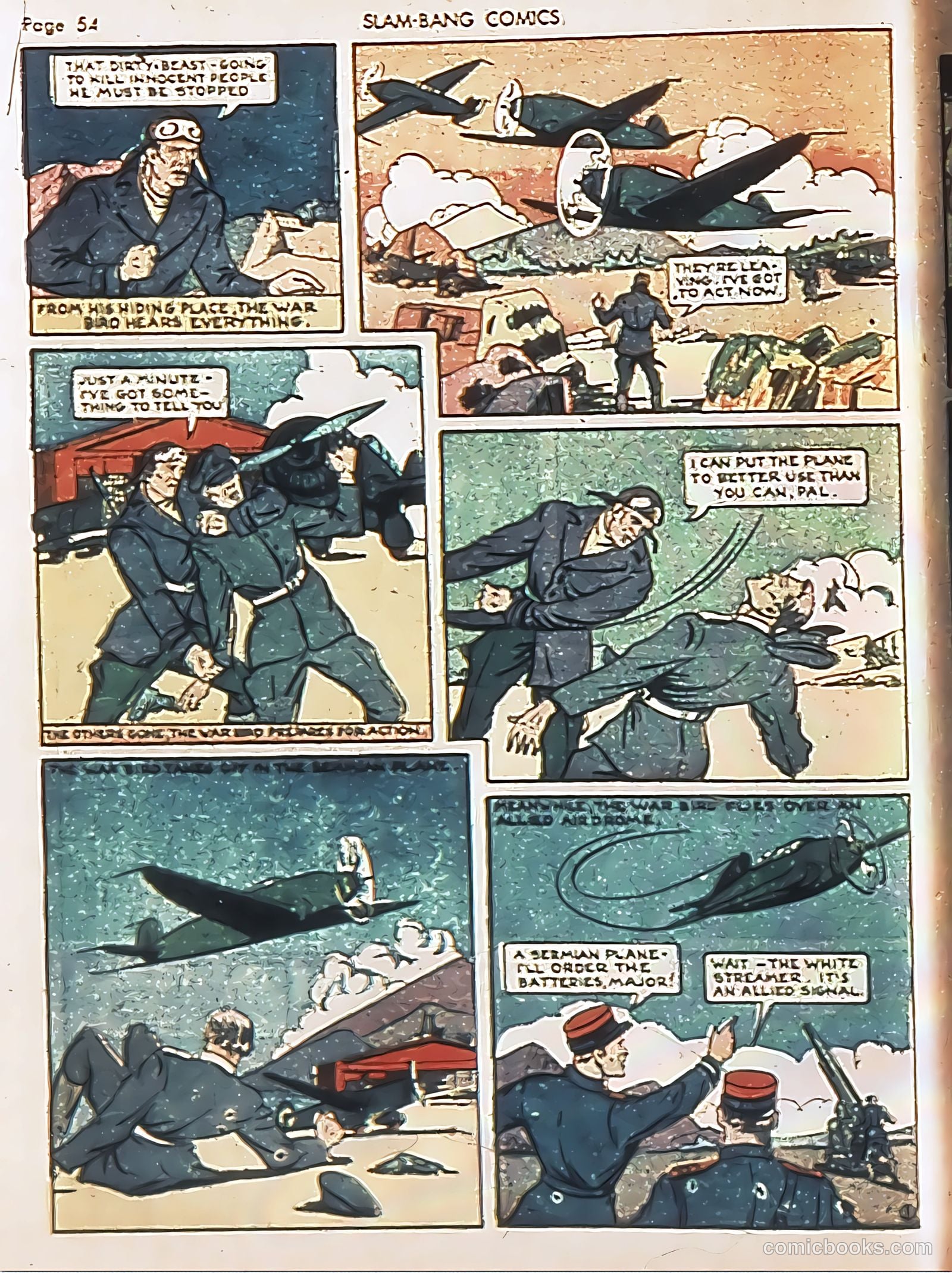 Slam-Bang Comics #6 (1940) — page 57 of 69