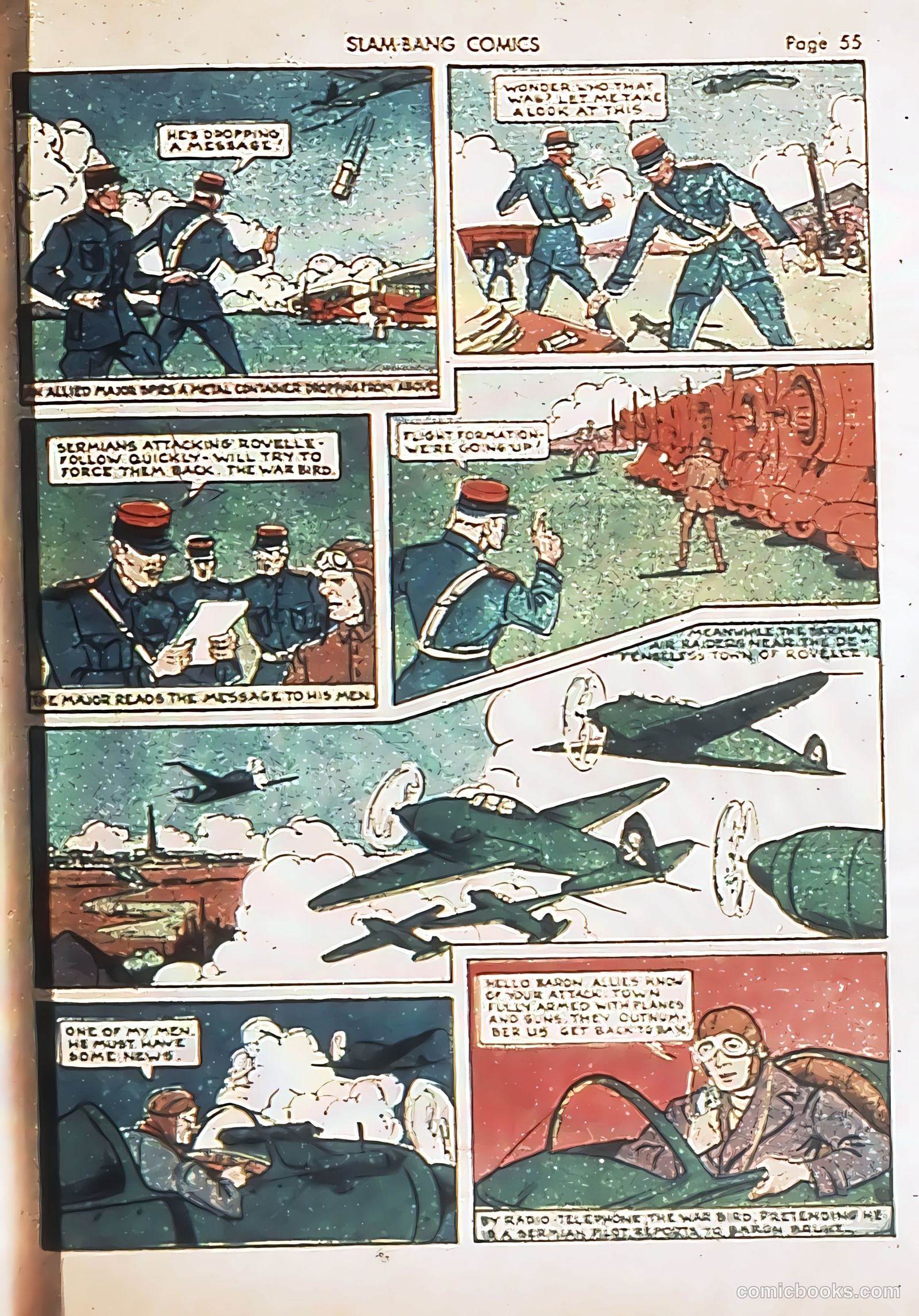 Slam-Bang Comics #6 (1940) — page 58 of 69