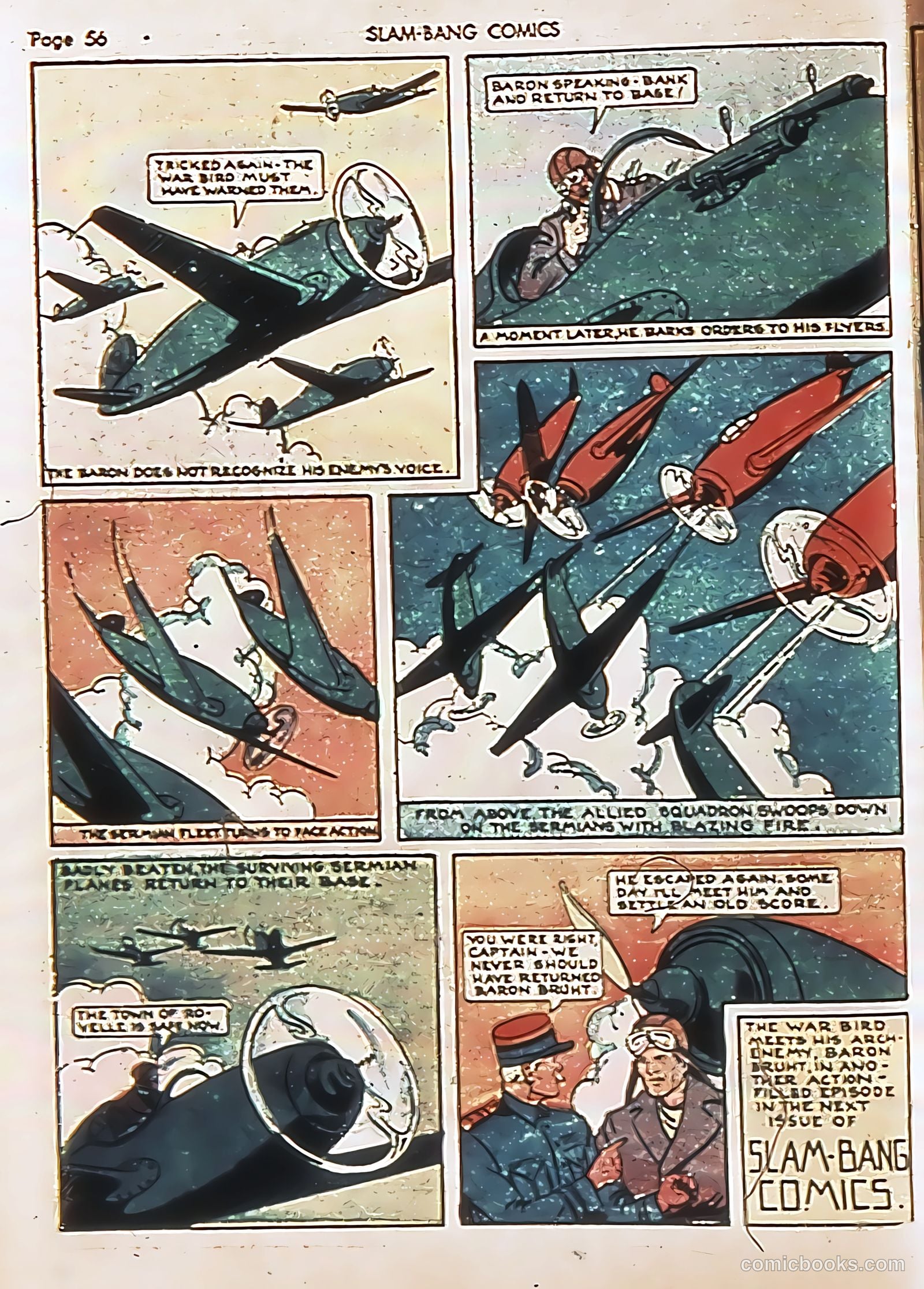 Slam-Bang Comics #6 (1940) — page 59 of 69