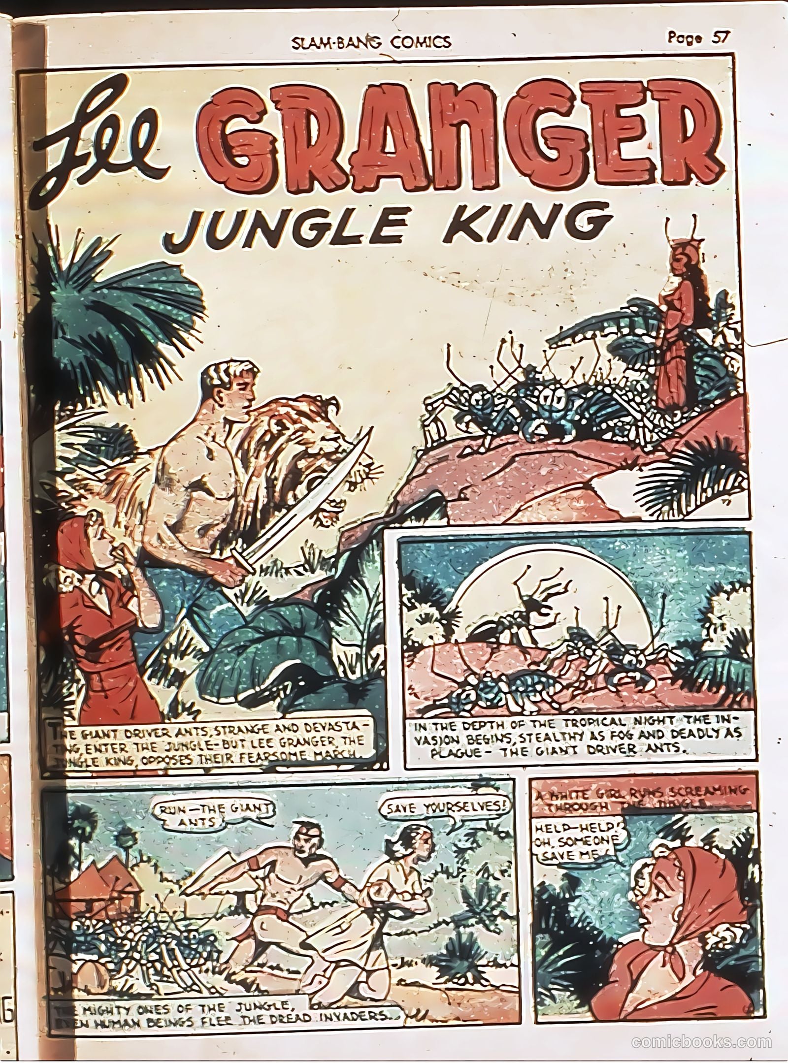 Slam-Bang Comics #6 (1940) — page 60 of 69
