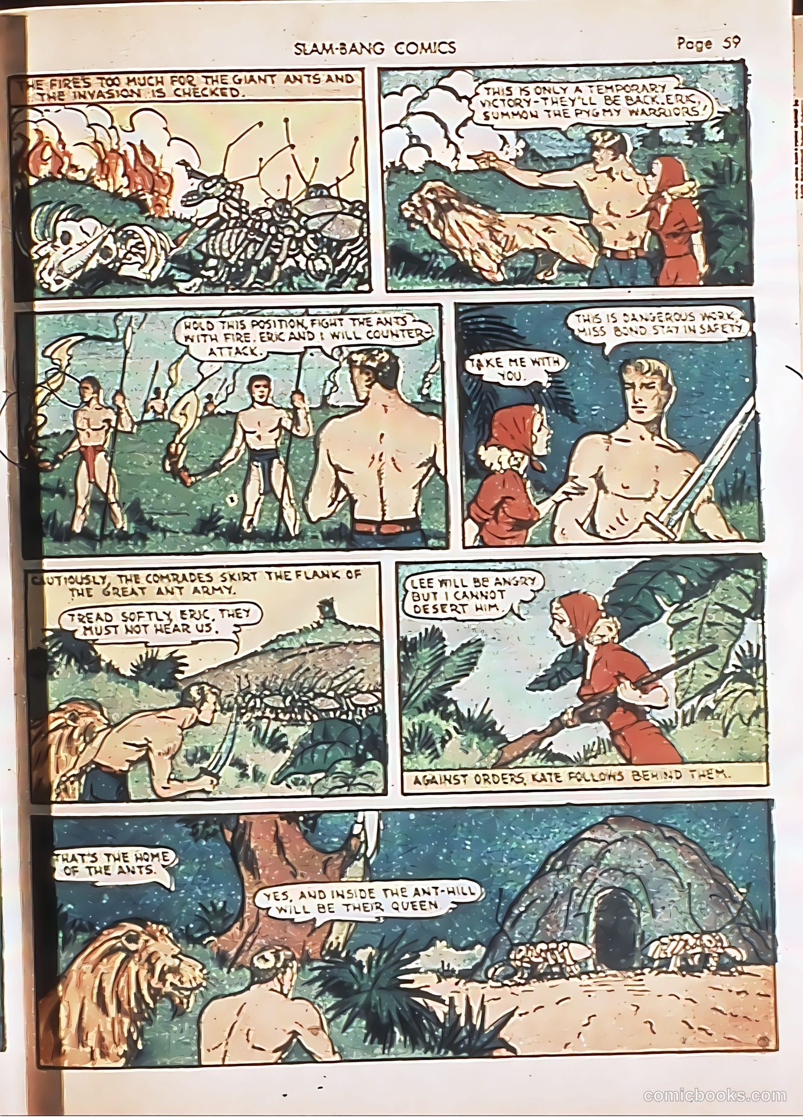 Slam-Bang Comics #6 (1940) — page 62 of 69