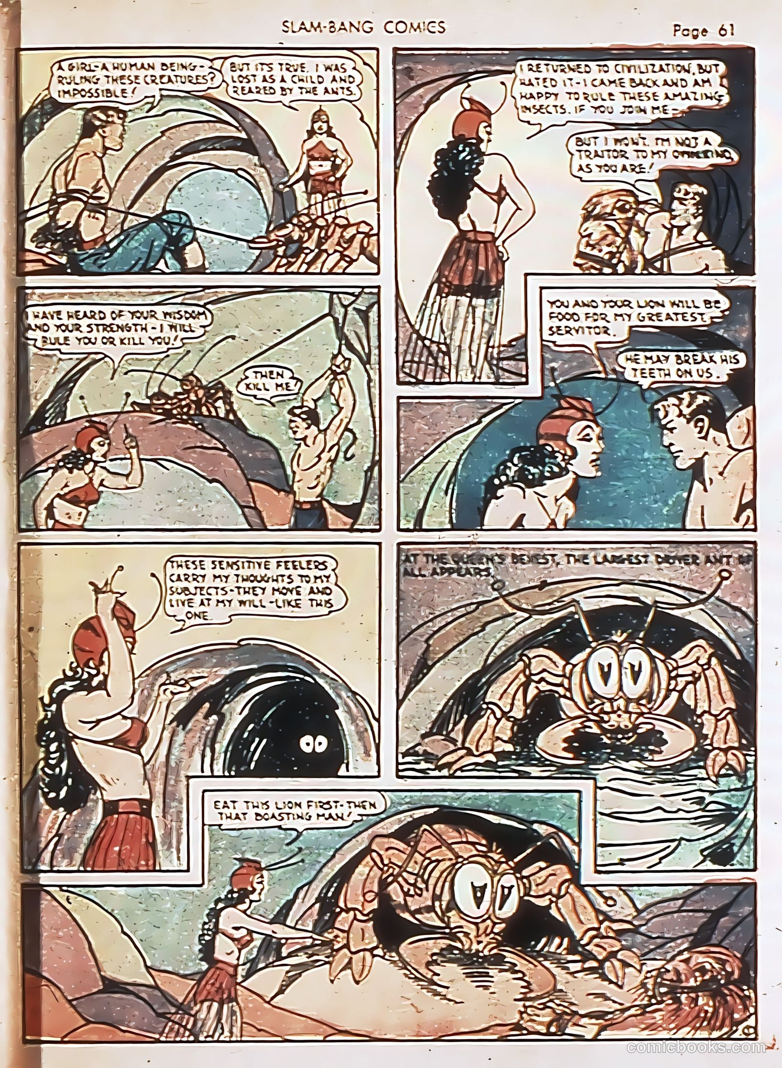 Slam-Bang Comics #6 (1940) — page 64 of 69