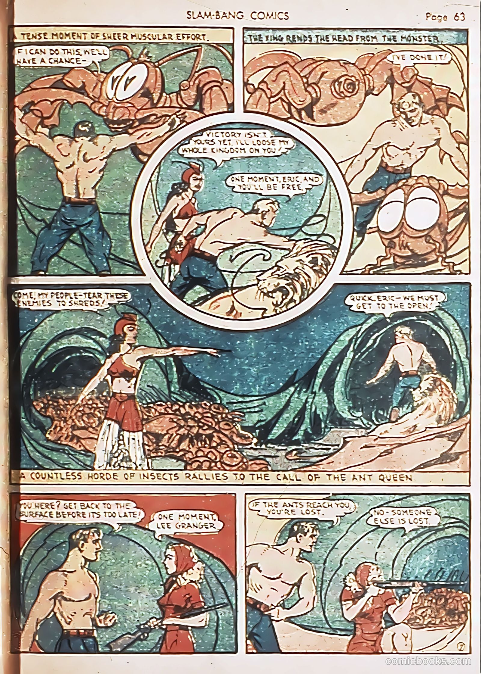 Slam-Bang Comics #6 (1940) — page 66 of 69