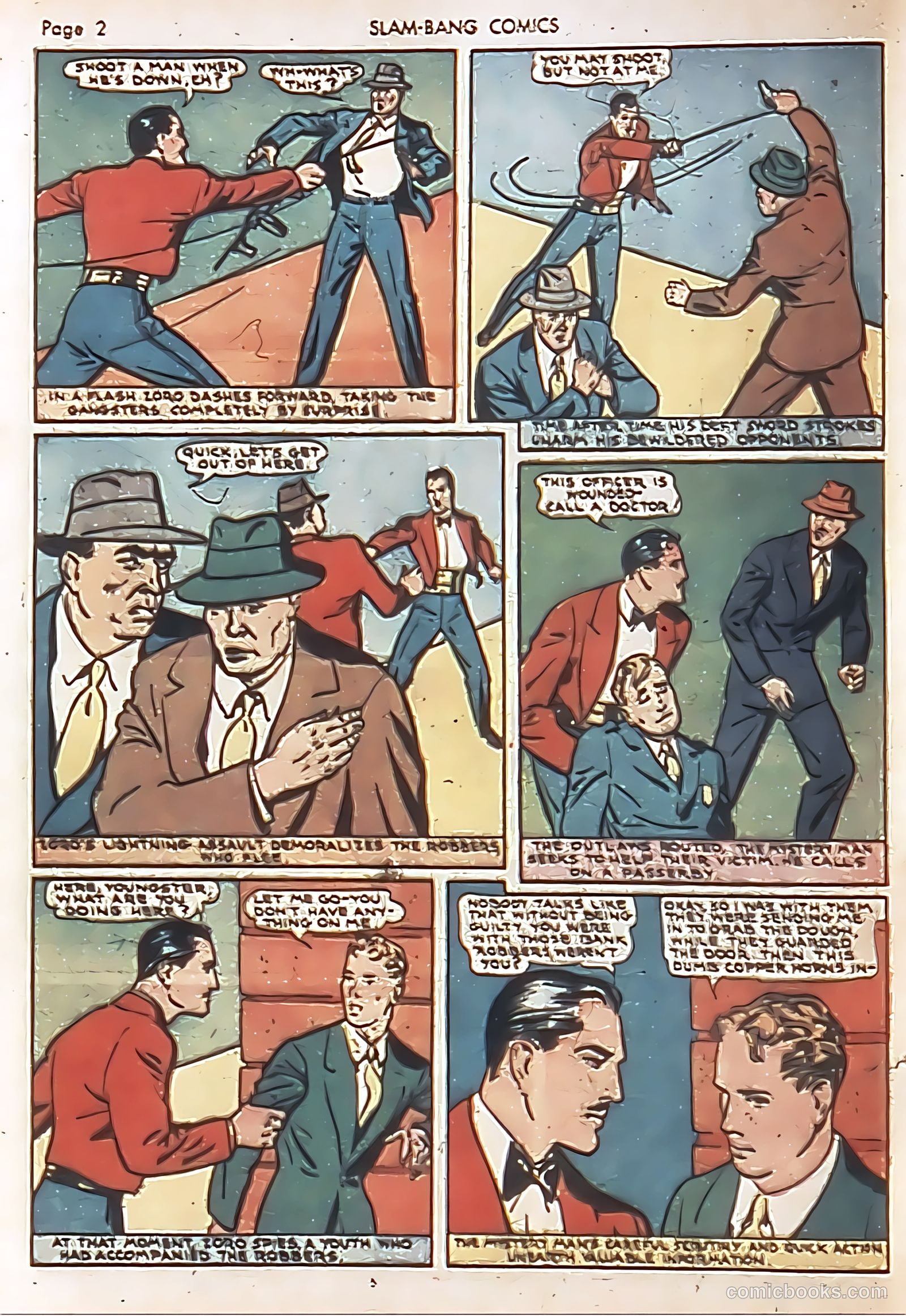 Slam-Bang Comics #7 (1940) — page 4 of 68