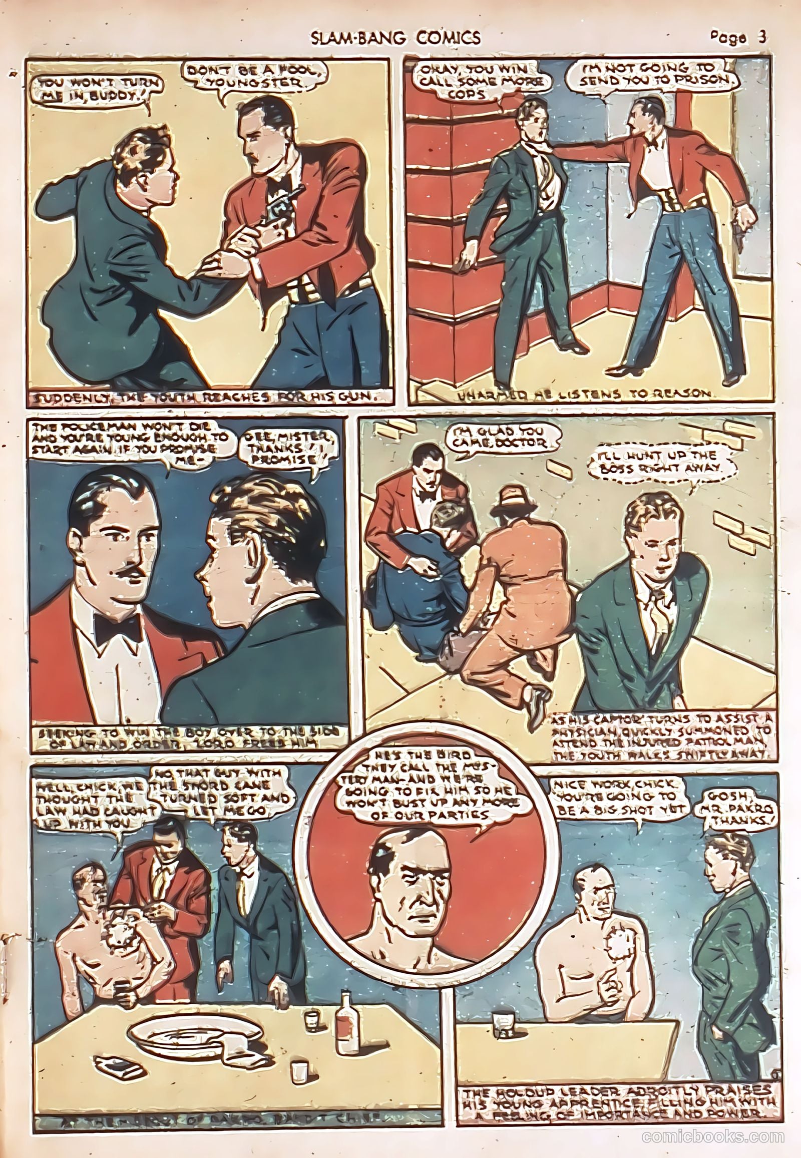 Slam-Bang Comics #7 (1940) — page 5 of 68